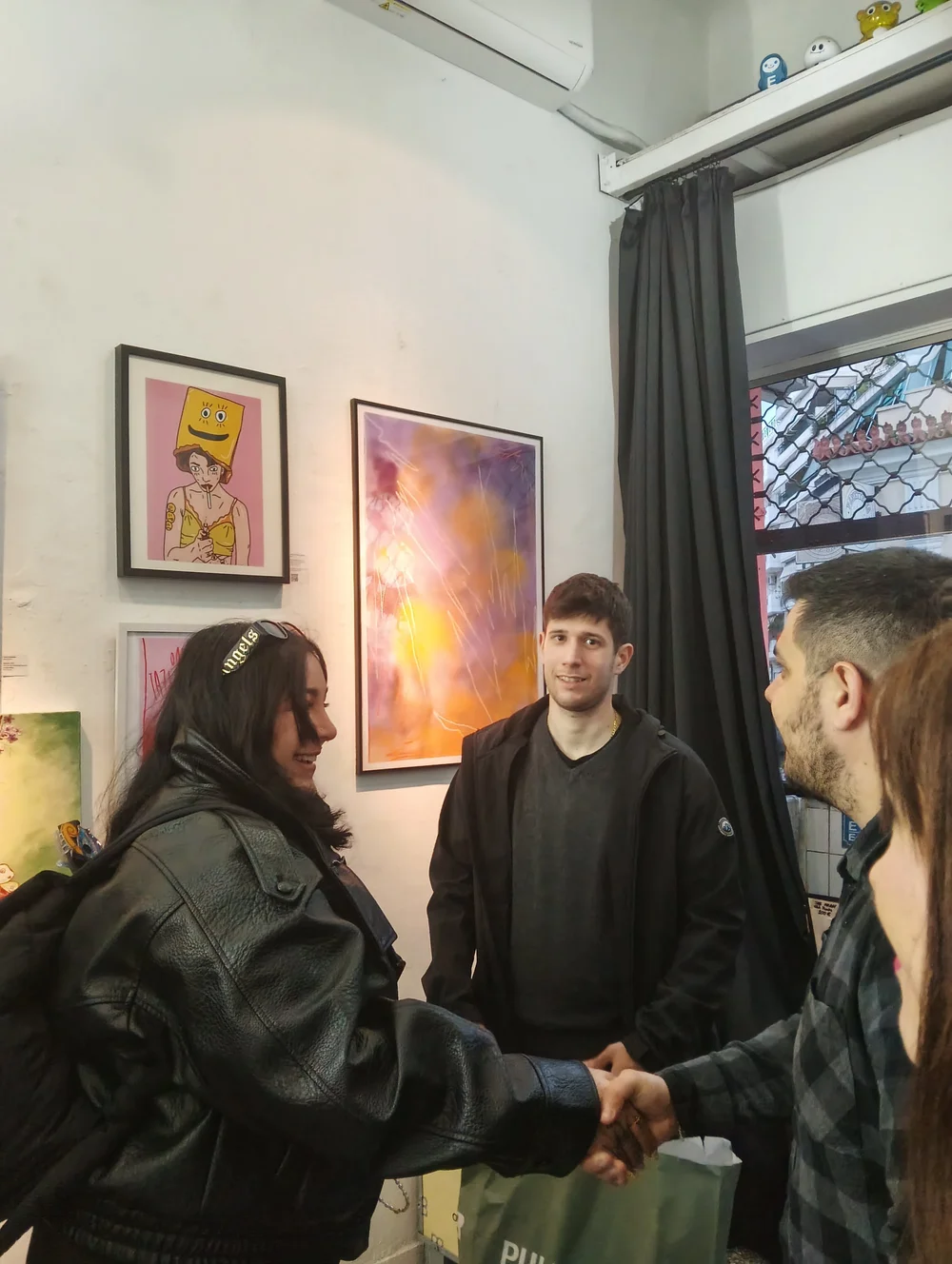 Arrival Gallery Athens exhibition installation and artwork display
