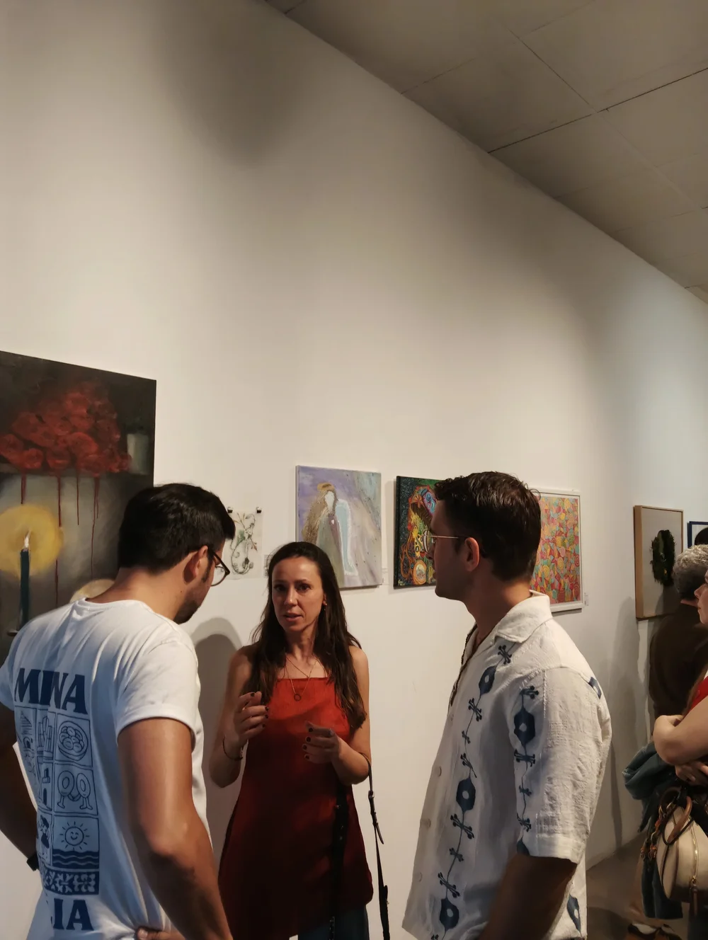 Arrival Gallery Madrid exhibition installation and artwork display