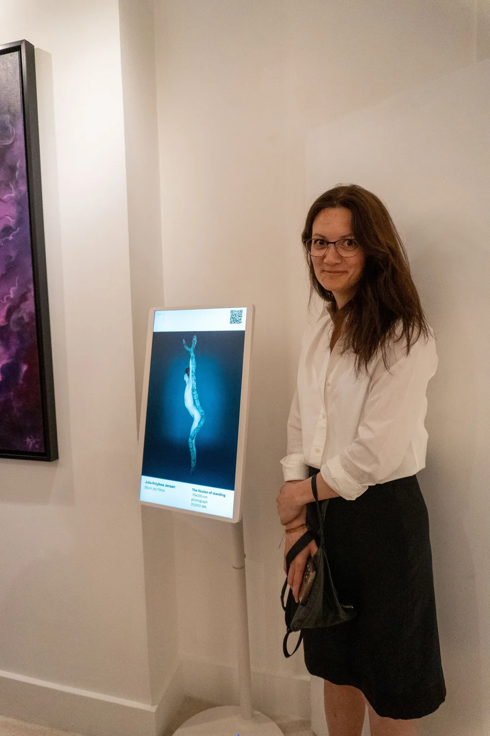 Arrival Gallery city activation and digital art presentation