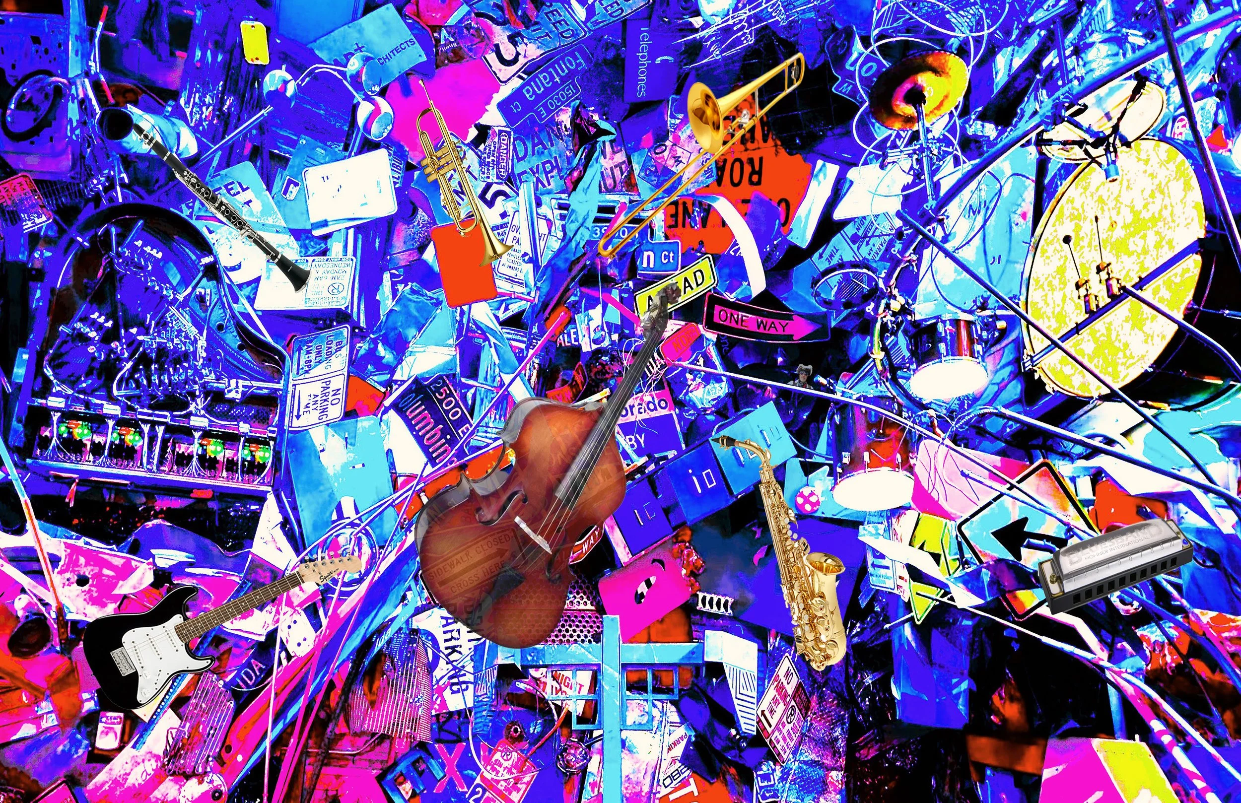 Musical Chaos Abstract_Photo on Canvas_17x11_$199.jpg