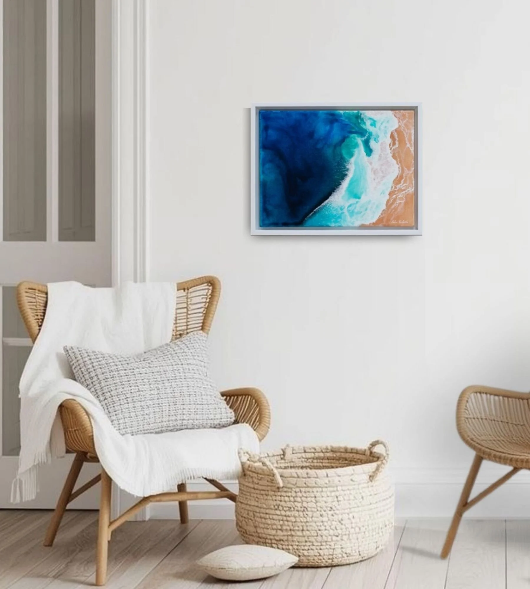 Seafoam Ballet | 12 x 16 in.