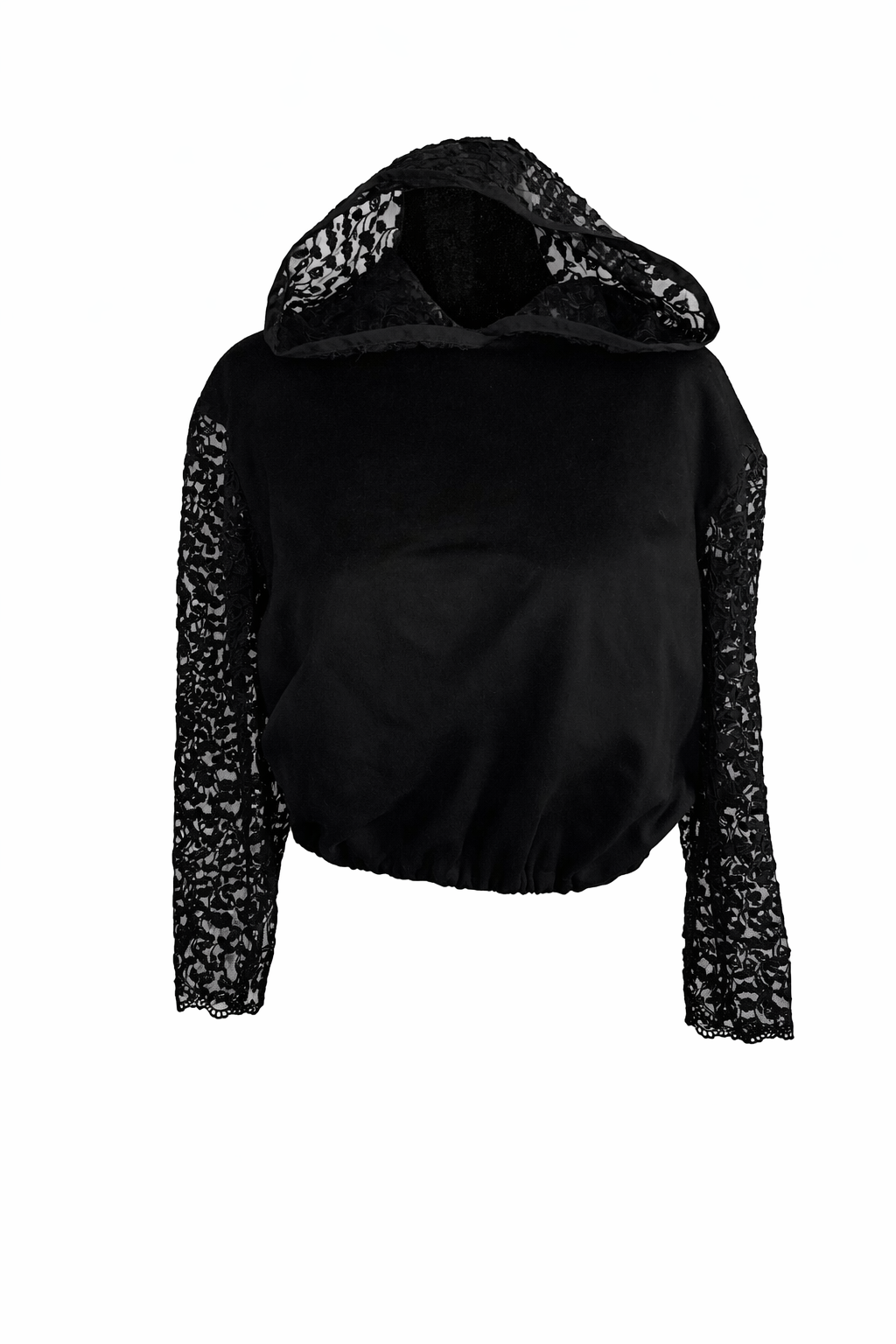 Hoodie Cappuccio Nero