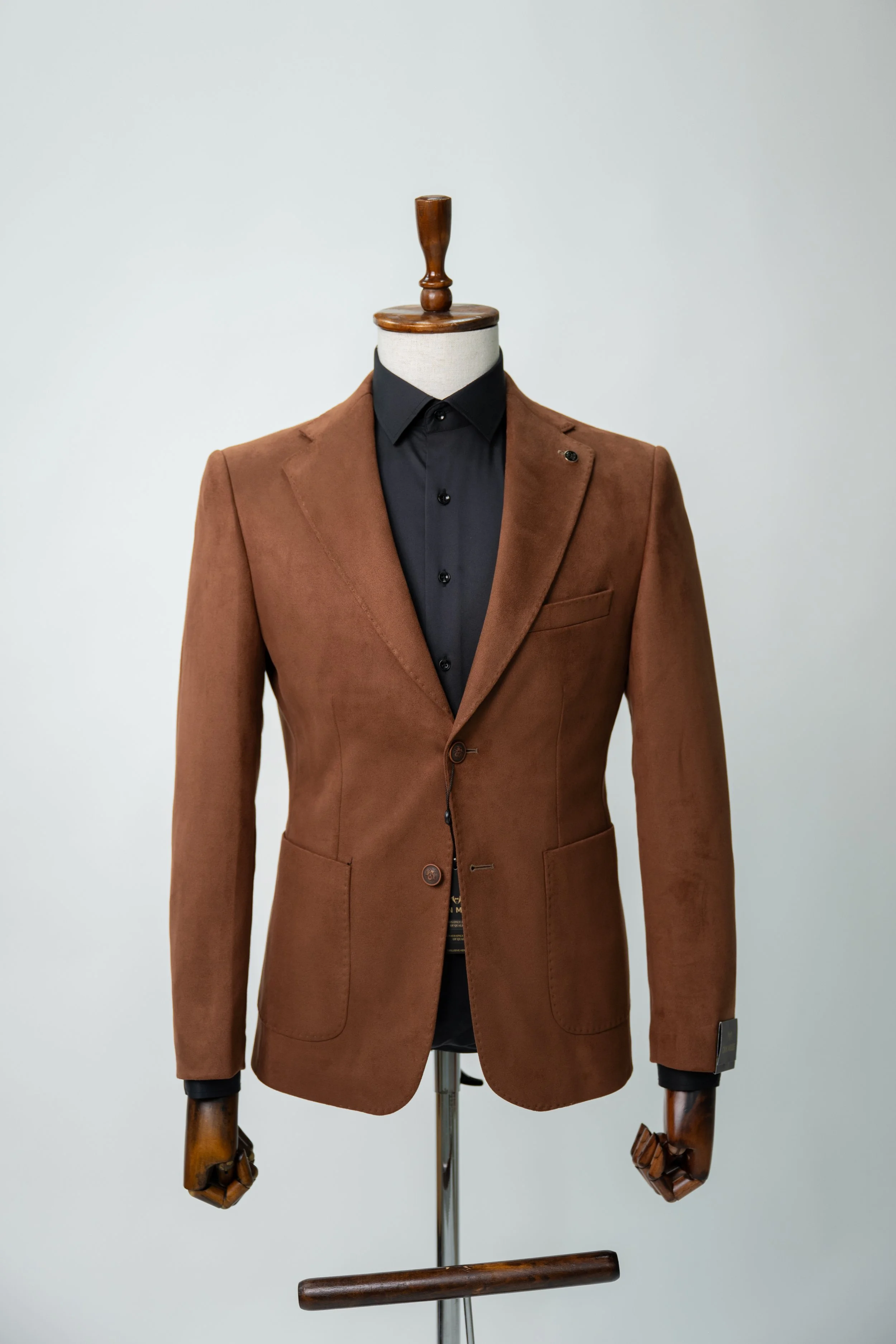 Sakko im Wildleder-Look