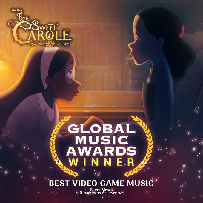 Global Music Awards – Gold Medal for Bye Sweet Carole