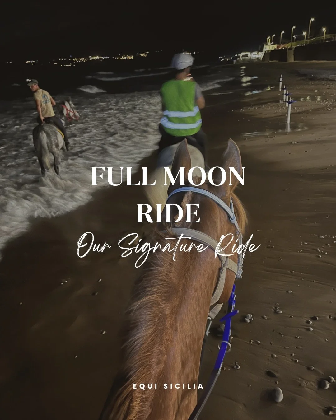FULL MOON RIDE - Save the dates 🌕
30 &amp; 31 May 2026 30 June 29 July 28 August 26 September
Book your ride under the Sicilian moonlight! 
‼️Limited spots available‼️
 📩 DM us for more info.