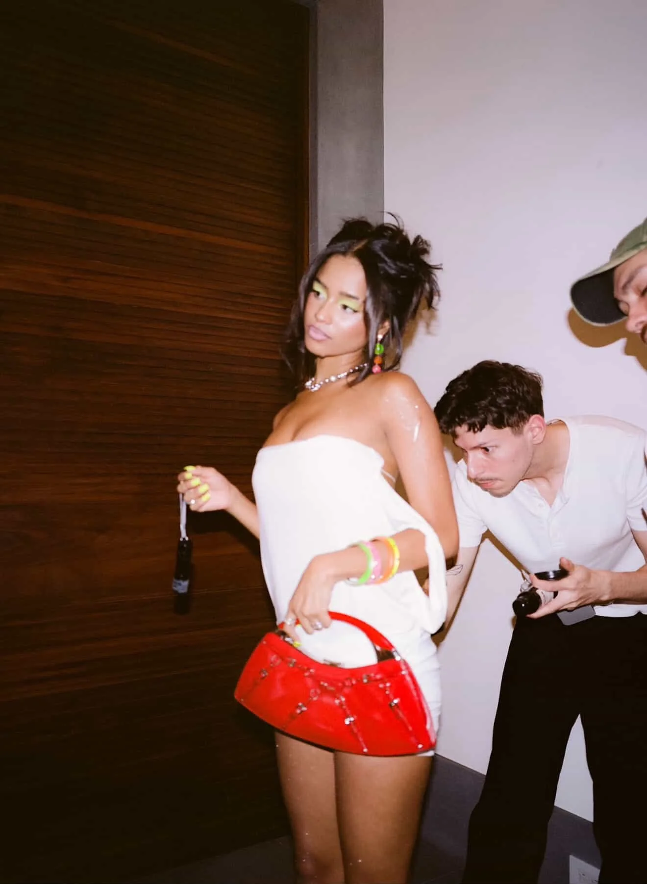 Tyla, in our Dior Bondage Bag for Grammy's Weekend