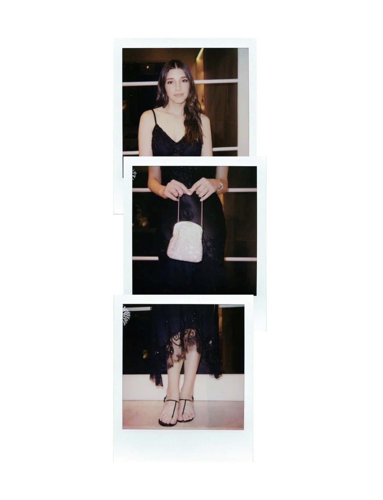 Lauren Ratner, in our vintage evening bag for Oscars weekend