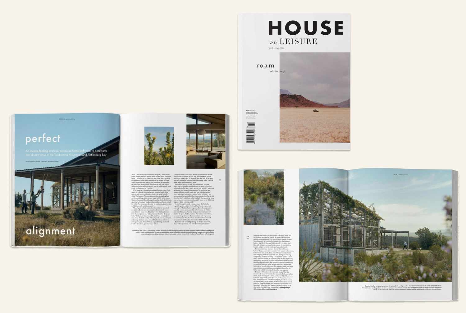 House and Leisure cover and layout