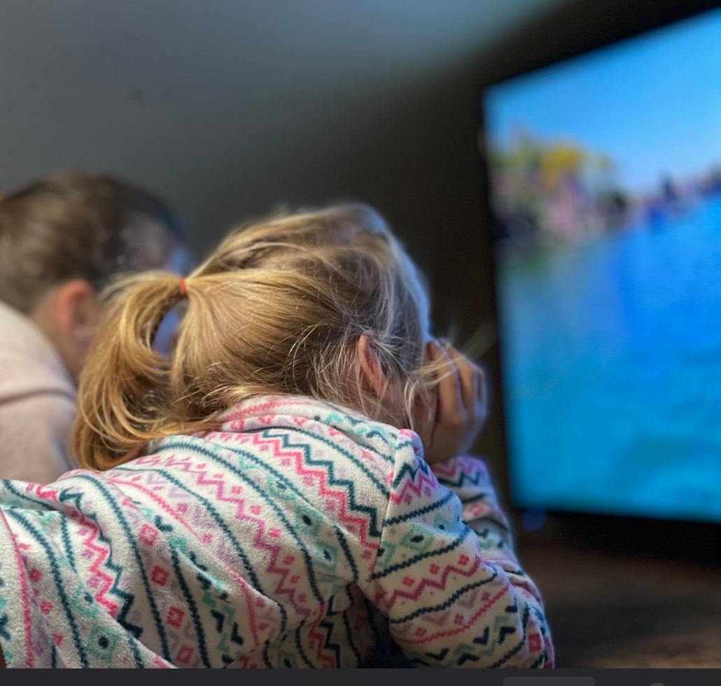 Movie time at Blossoms Childcare