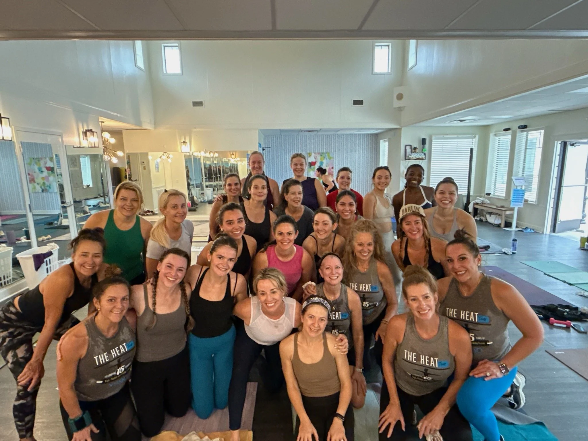 Friends sweat together!