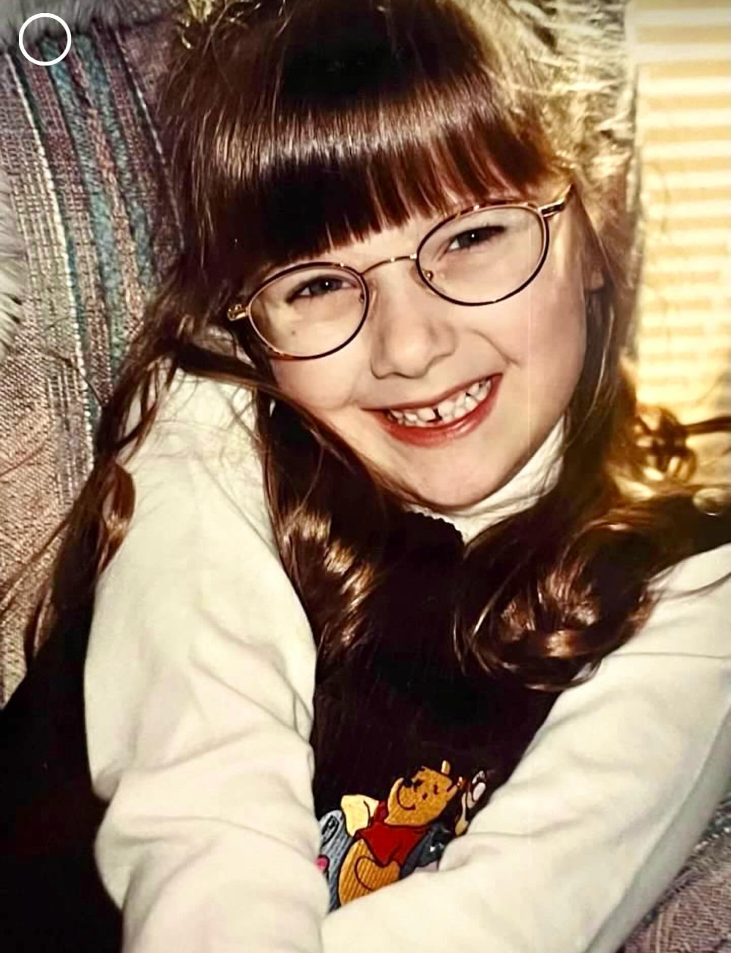 Sometimes I imagine kneeling down to her, opening my hands to sandwich hers in between.
.
I invite her to shift her heavy gaze upward &mdash; have her eyes meet mine.
.
And when she reluctantly does I reassure her:
&ldquo;You&rsquo;re safe with me no