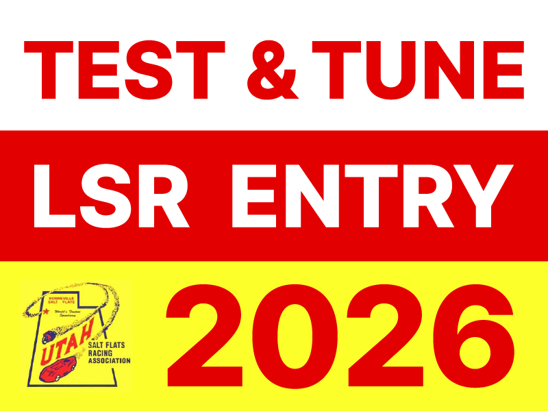 Test & Tune LSR Entry