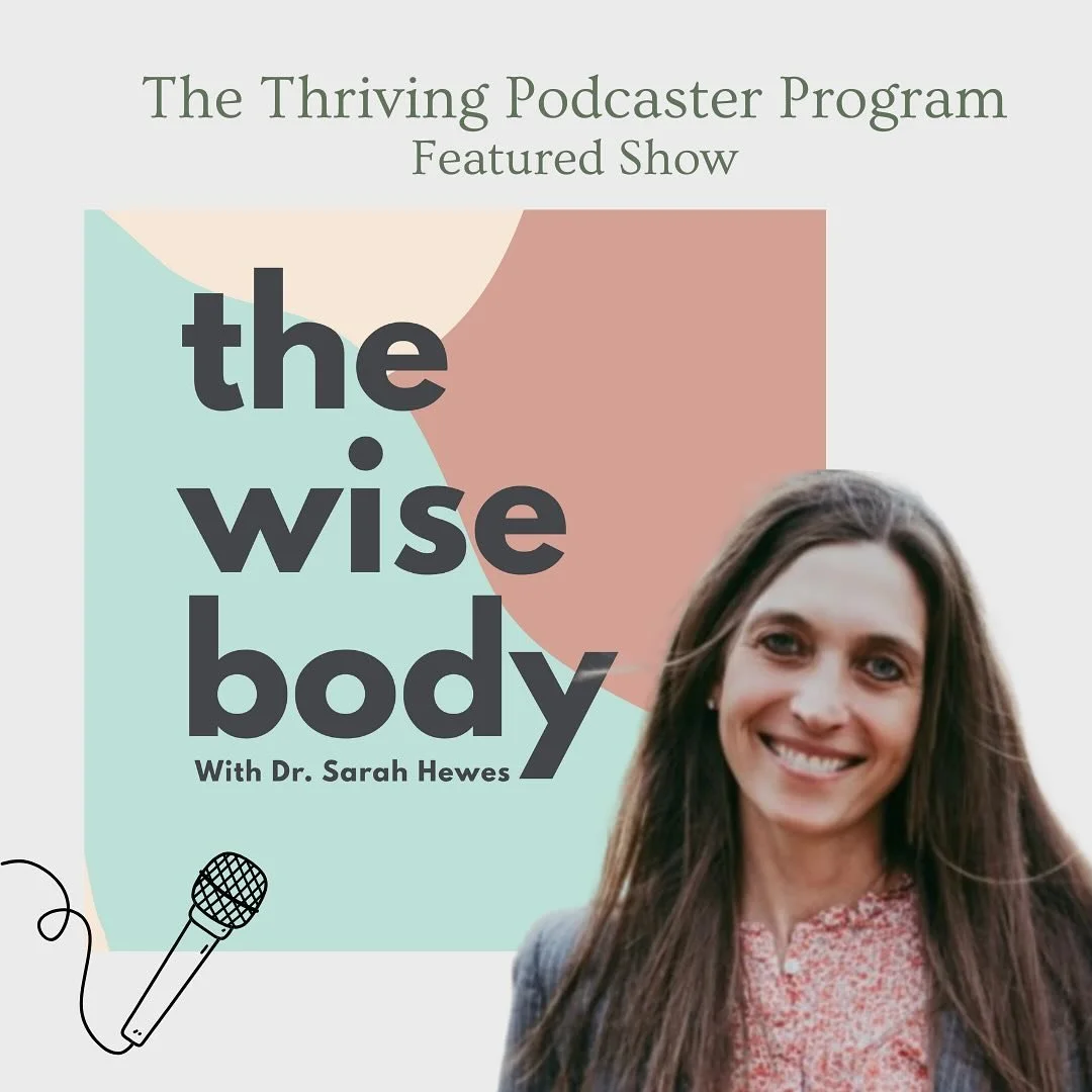 I&rsquo;ve recently started helping people bring their dream podcasts to life &mdash; and it&rsquo;s been amazing! 💭🎧

✨ And guess what? One of the newest graduates of the 1:1 Thriving Podcaster program is LIVE! 🎉

Say hello to The Wise Body Podca