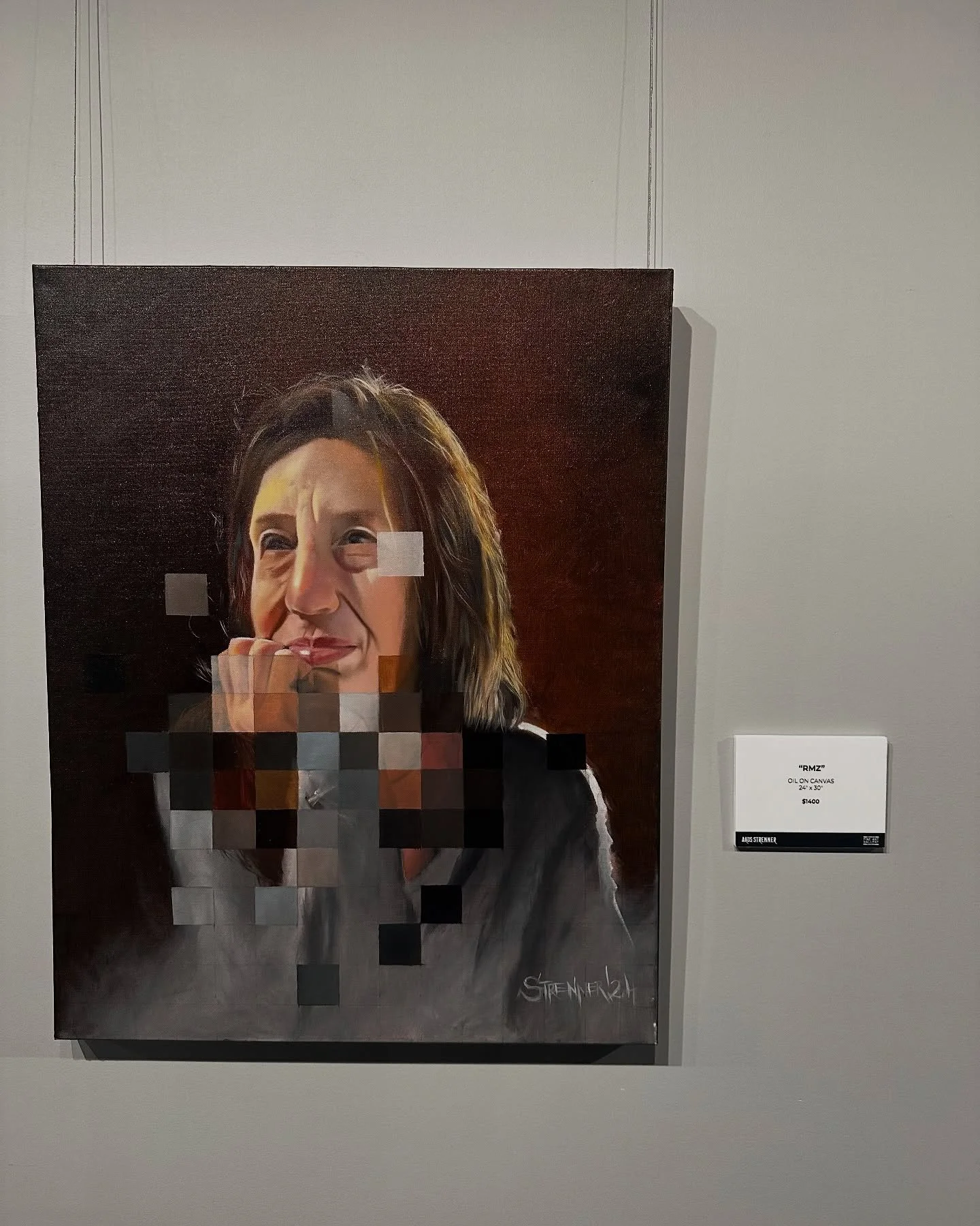 &ldquo;RMZ&rdquo; oil on canvas 24x30 @hustlebutterfineartgallery