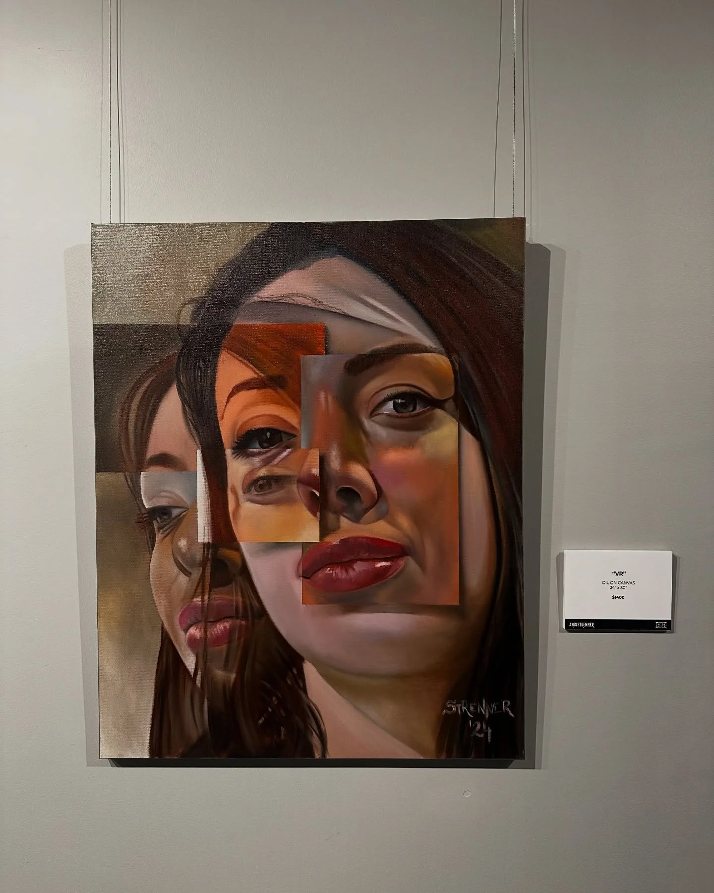 &ldquo;VR&rdquo; oil on canvas 24x30 @hustlebutterfineartgallery