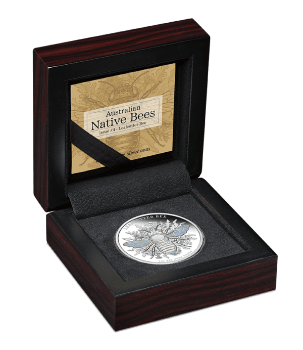 2026-Niue-Australian-Native-Bees-Leafcutter-Bee-1-oz-Silver-Proof-Hologram-Coin-GR-Reserve-Open-600x692.webp
