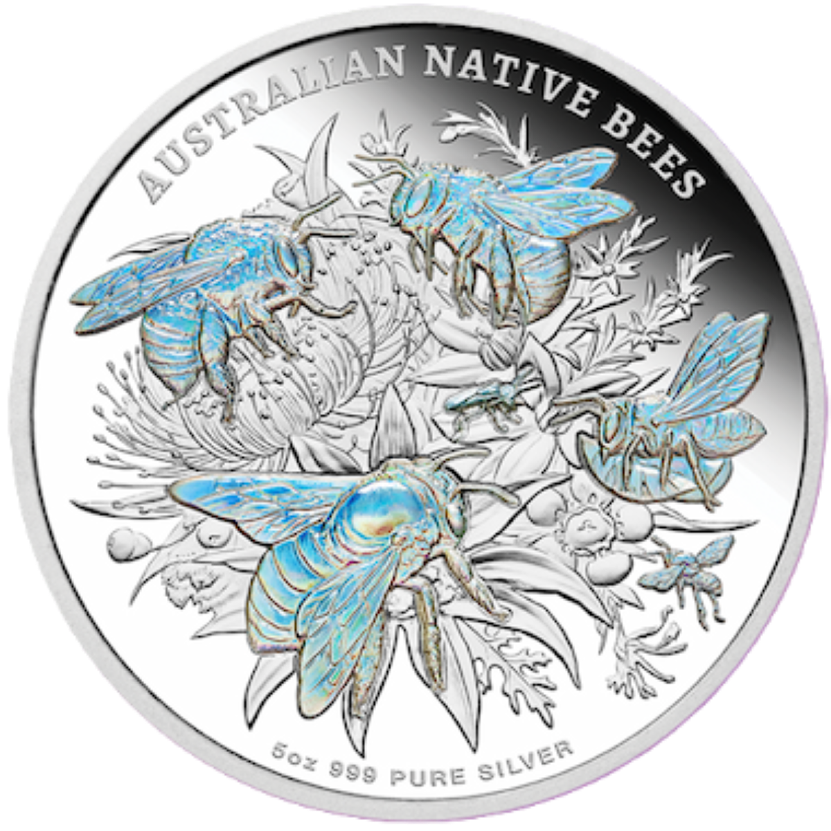 2026 Australia Native Bees Special Release 5 oz Silver