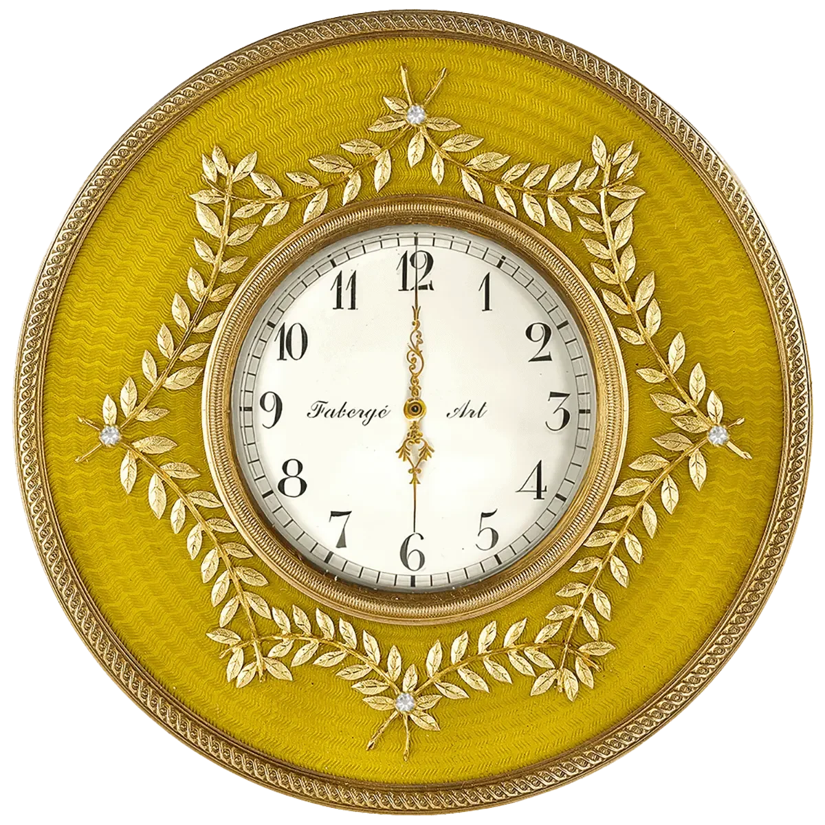 2025-Niue-Faberge-Art-Golden-Table-Clock-1-oz-Silver-Gilded-Digital-Printed-Proof-Coin-GR-Reserve-Front.webp