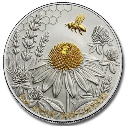Harmony-Bee-5-oz-Gilded-Copper-Round-with-Crystals-Obv-440x440.webp
