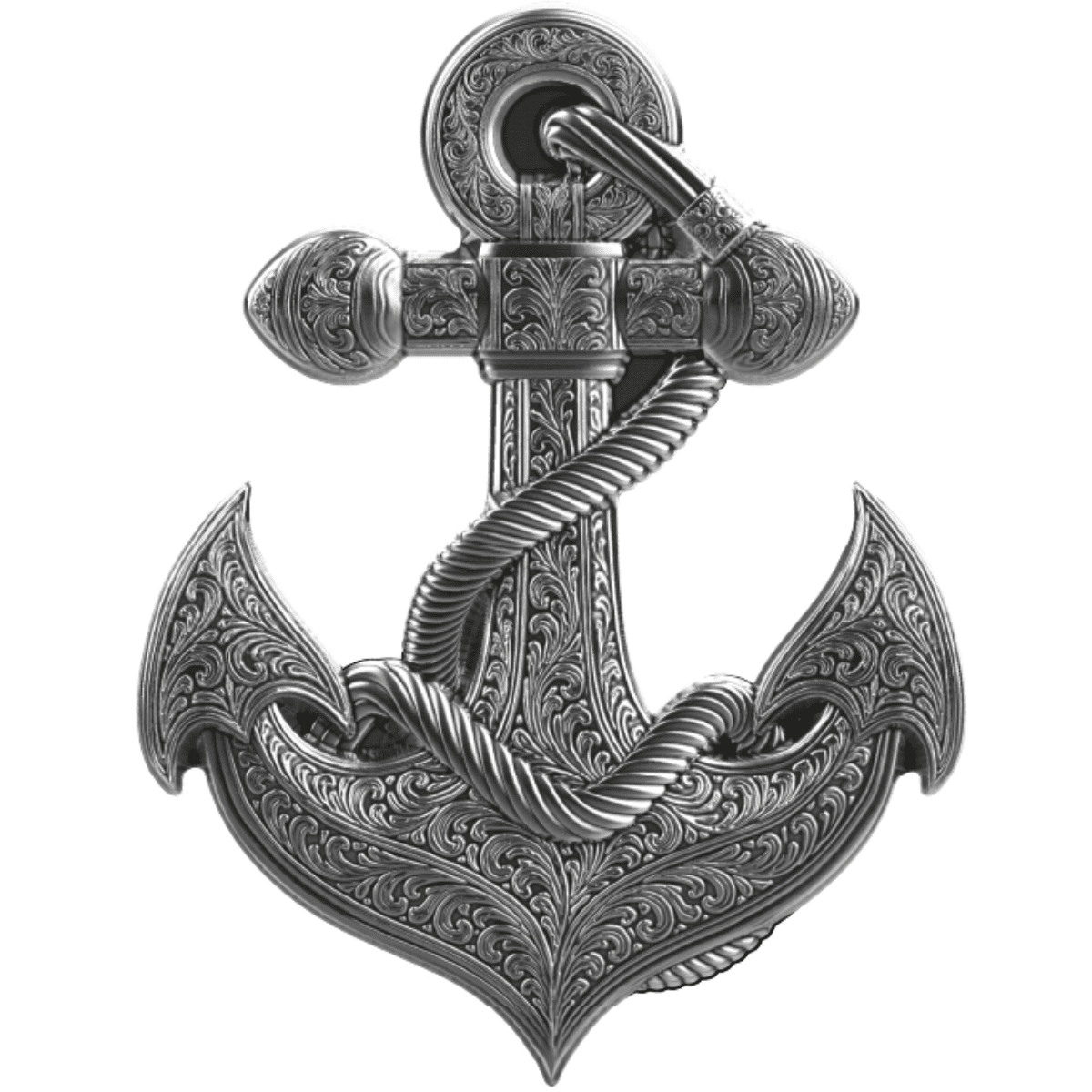 2025-Samoa-Nautical-Anchor-1-oz-Silver-Antiqued-High-Relief-Shaped-Coin-GR-Reserve-Front.webp