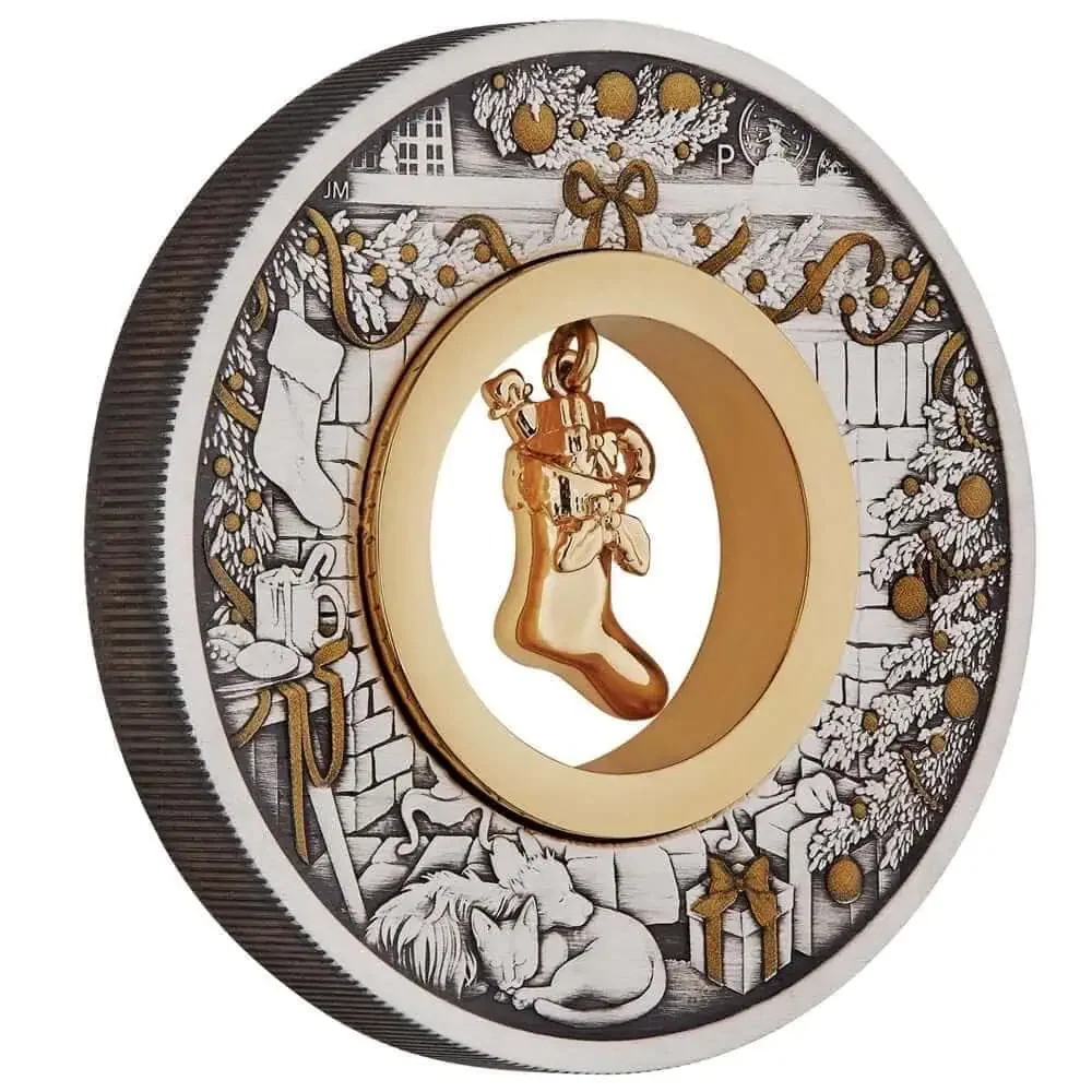 2023-Tuvalu-The-Night-Before-Christmas-2oz-Silver-Antiqued-Colorized-Coin-GR-Reserve-Side.webp