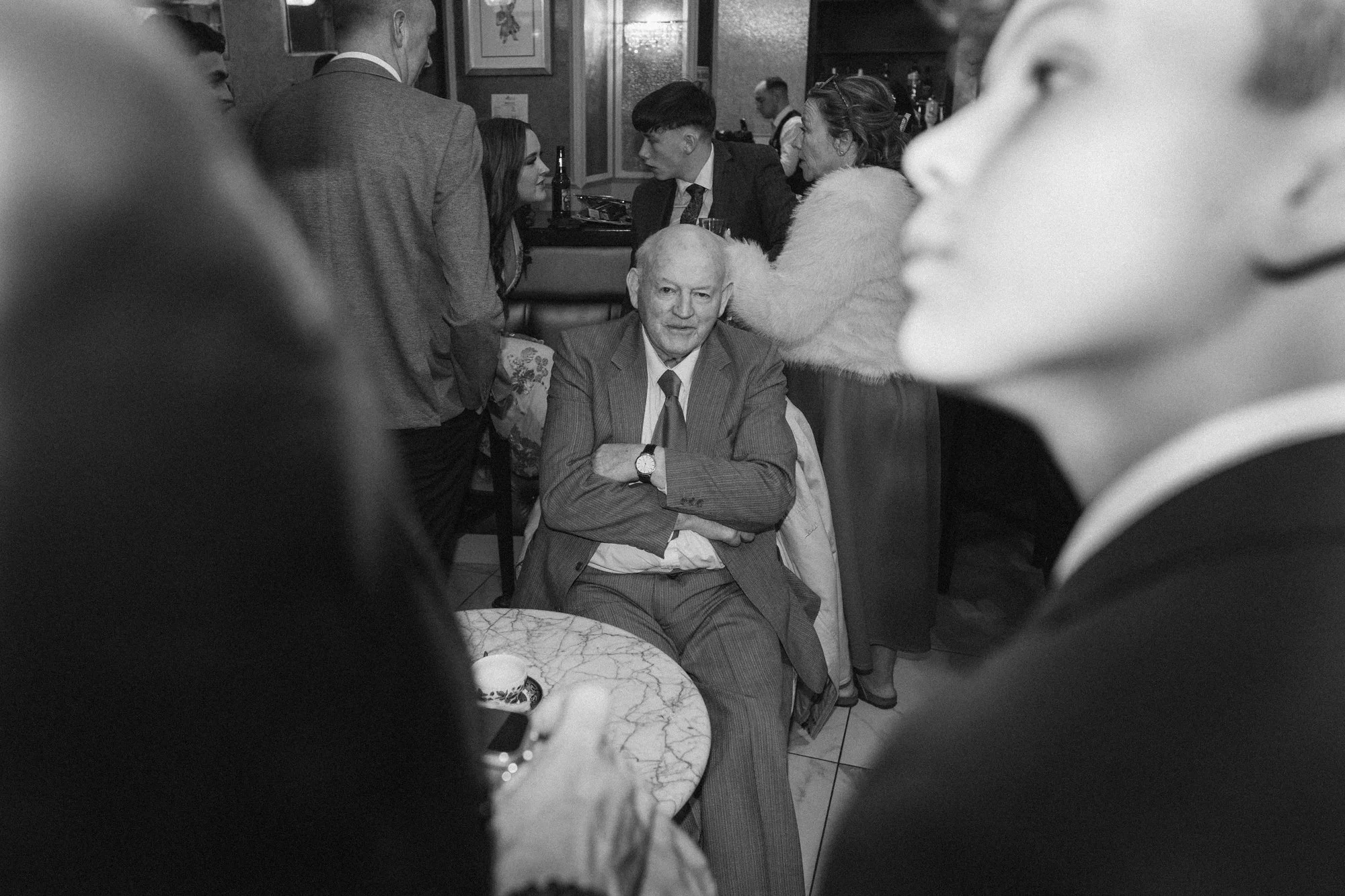 I believe the best portraits are those that don&rsquo;t require much preparation or posing; the ones that somehow capture the subject&rsquo;s true personality.

This gentleman was keeping an eye on me the whole time, and I was doing the same with him
