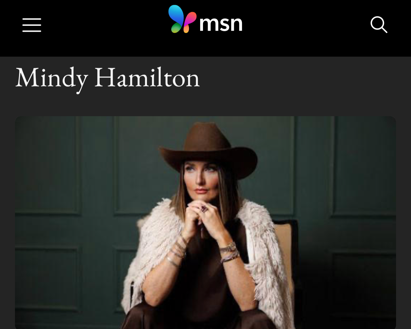 When MSN recognized Mindy Hamilton as one of the Top 10 Self-Made Women to Watch in 2026