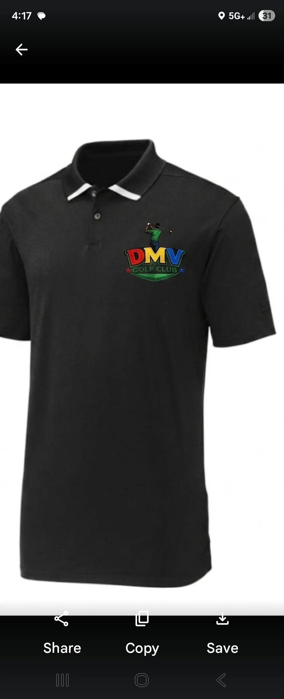 DMV GOLF POLO