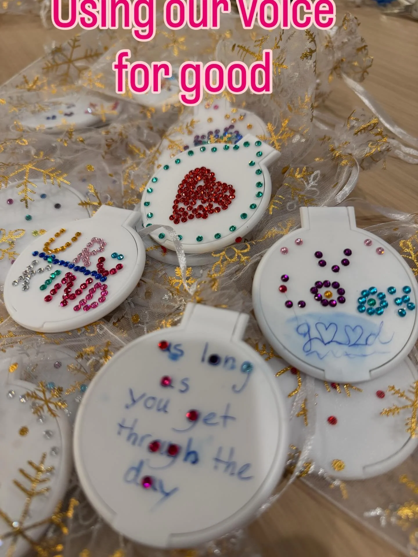 This is how our 5th graders chose to lift up other girls.  #empowerment #usingourvoice