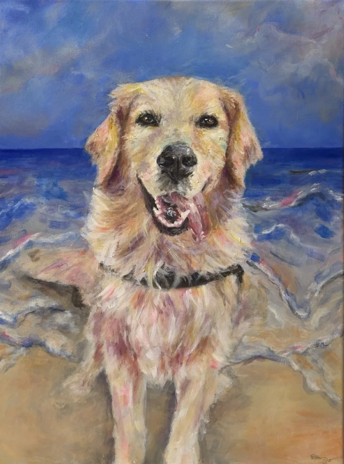 Beckett, Acrylics, 2025