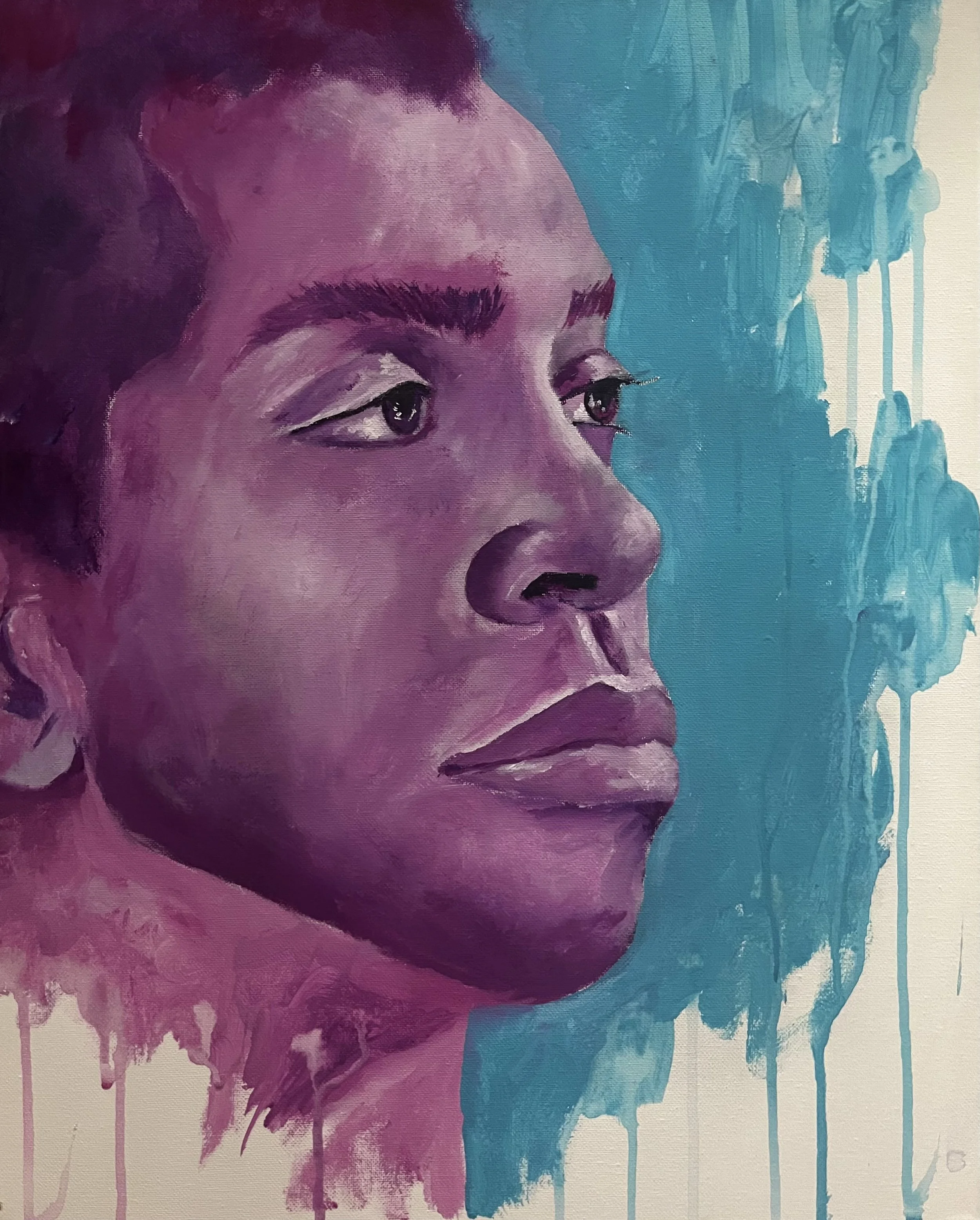 untitled, acrylics, 2023