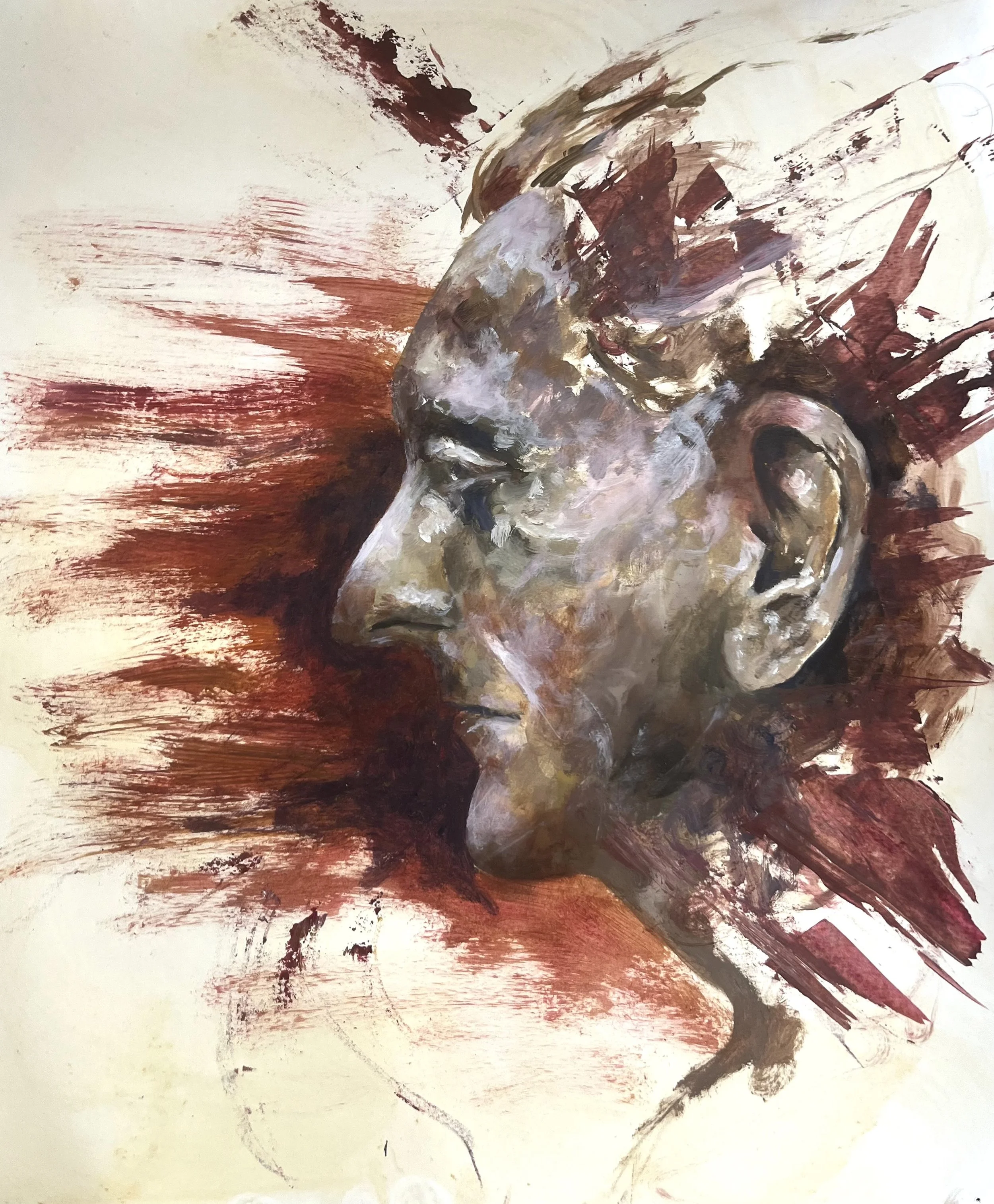 untitled, acrylics, 2024