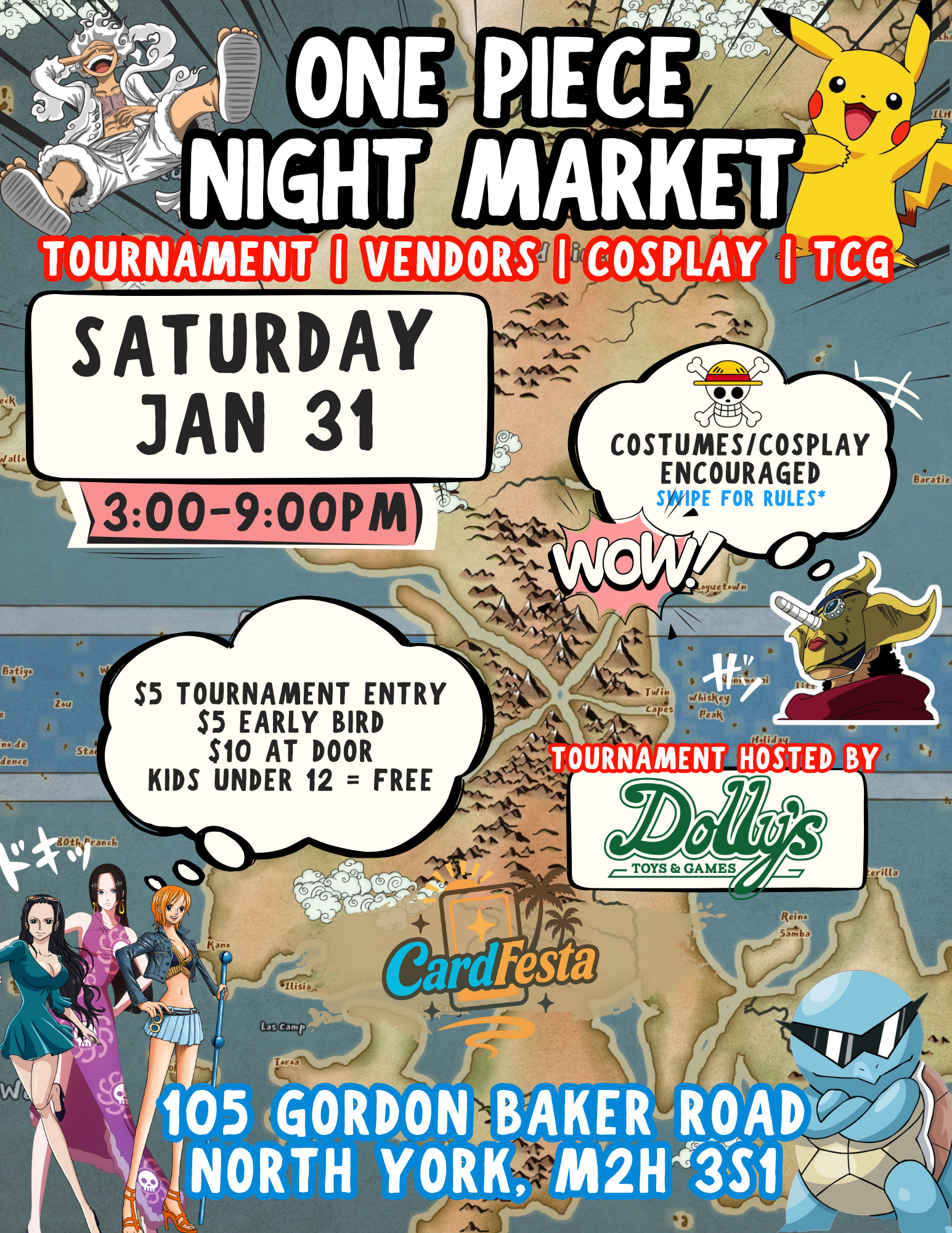 One Piece Night Market