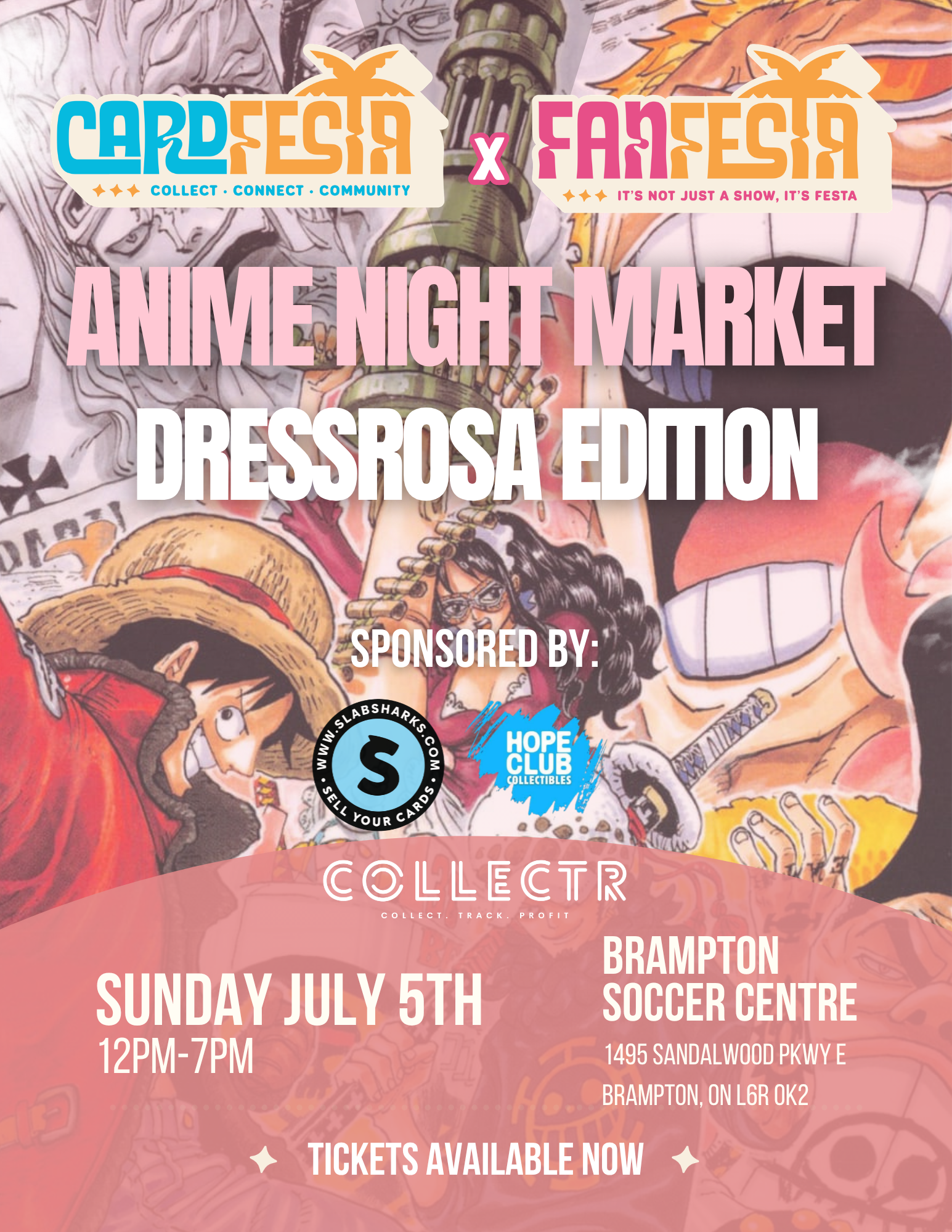 Anime Market (Dressrosa Themed)