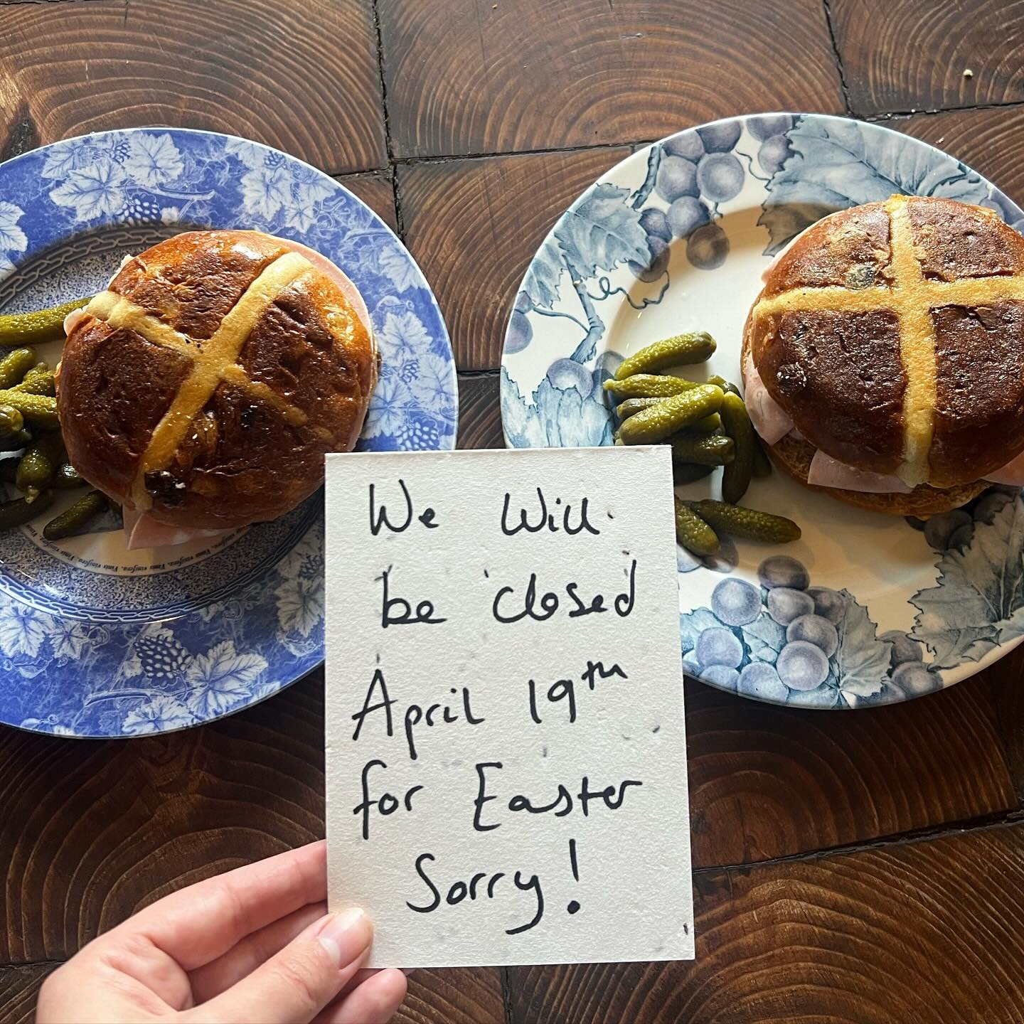 We will be taking the weekend off to rest and see family! Still open Good Friday 🐰. Catch us now, then or next week🥚🥚🥚