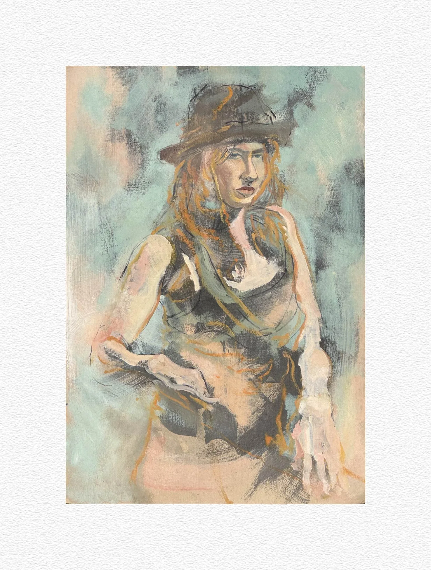 Untitled Portrait by Paul Selinske (Archival Print)