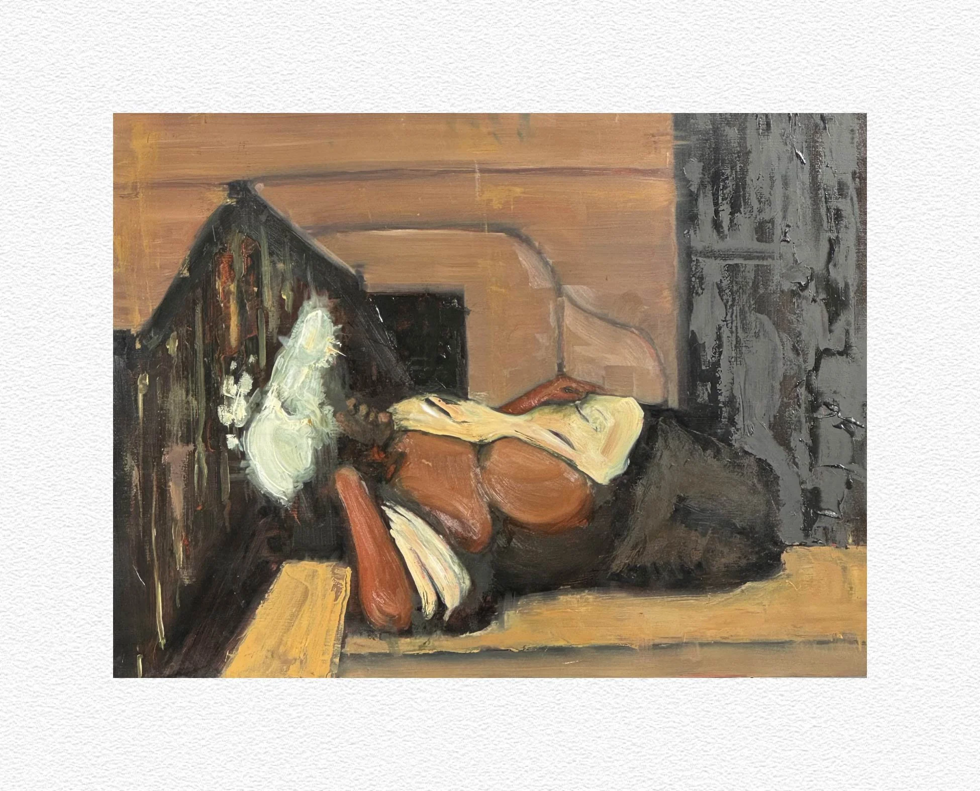 Sunbathing by Paul Selinske (Archival Print)