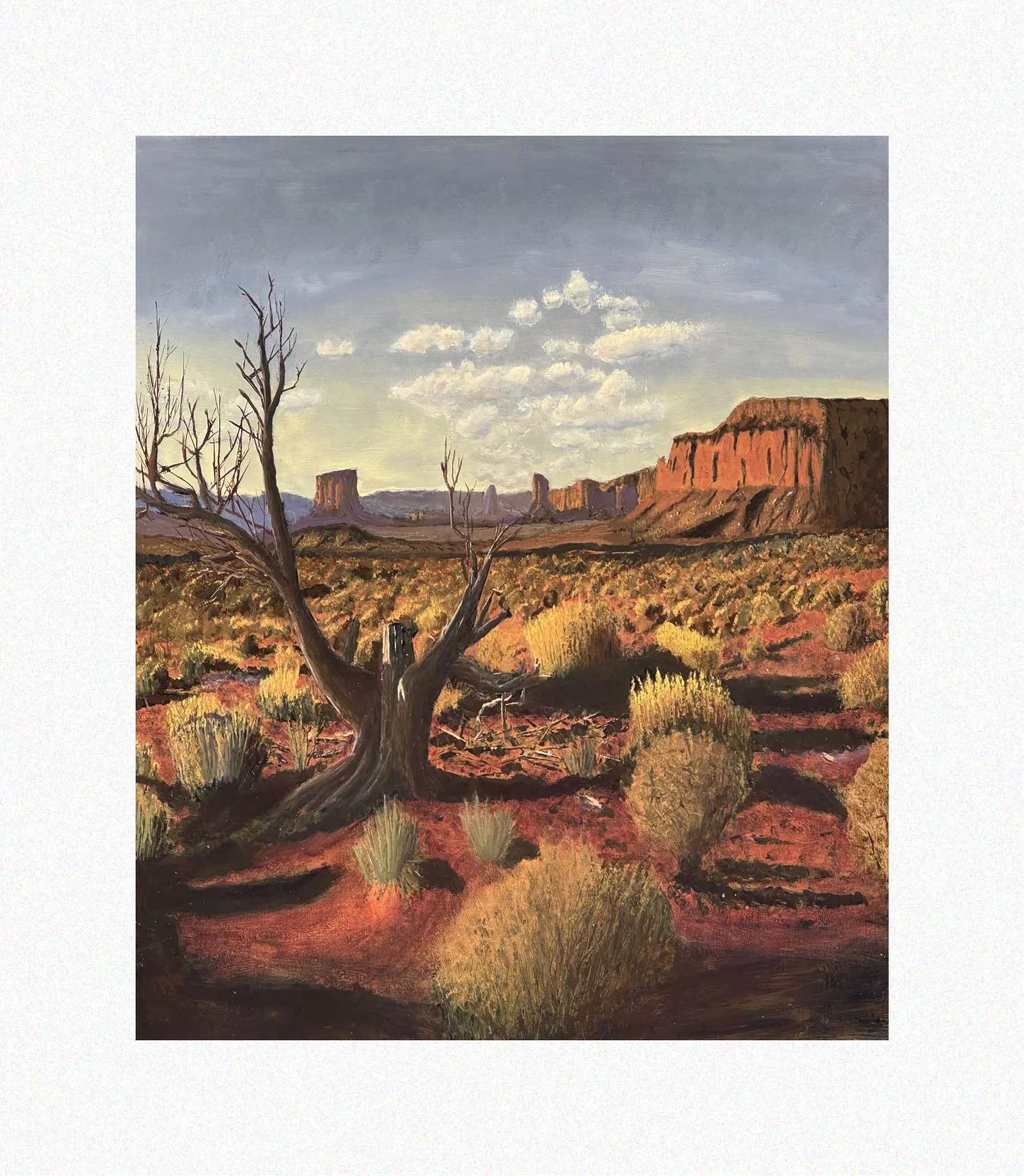 Utah Desert Tree by Tom Selinske (Archival Print)