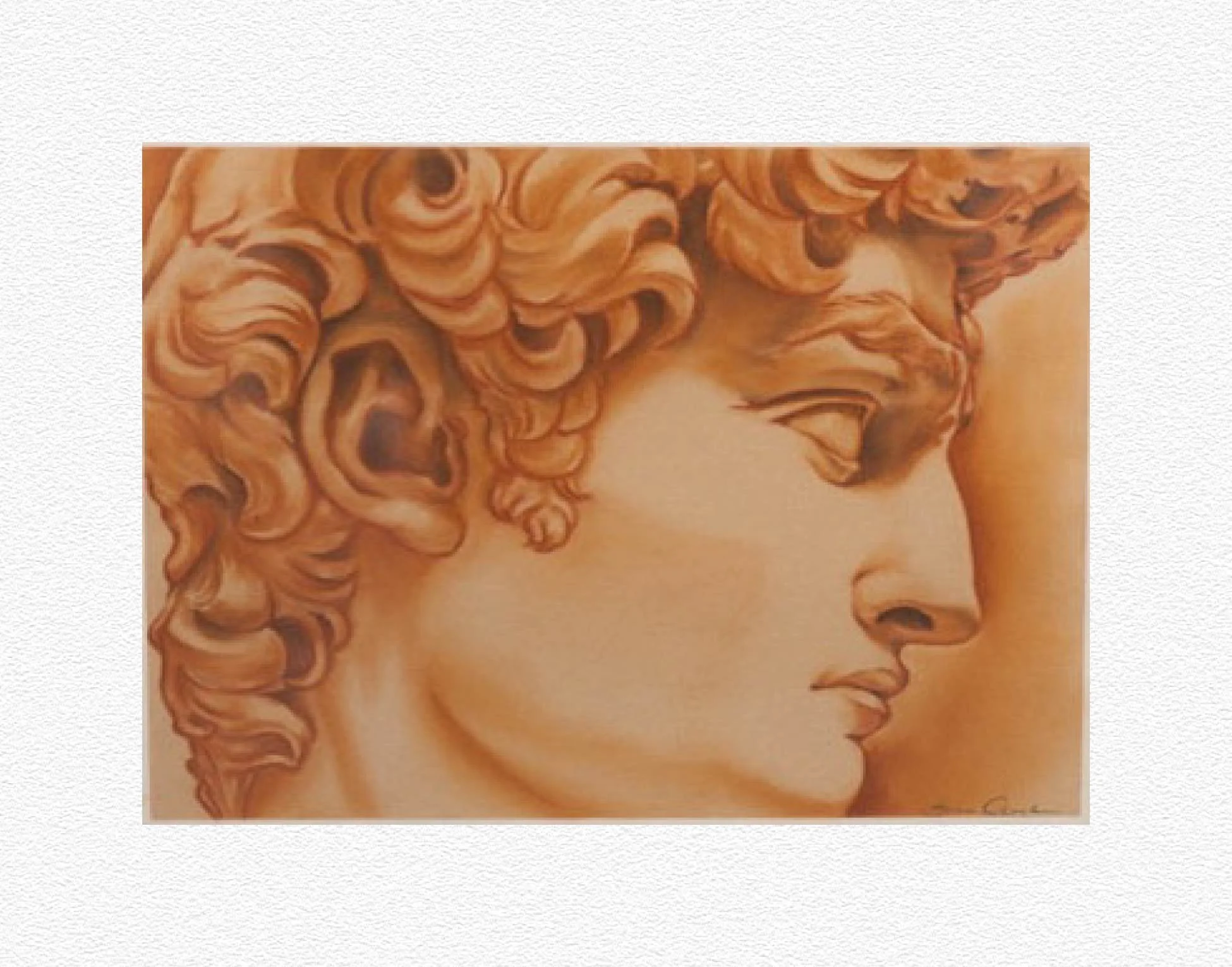 Study of David by Bianca Ornelas (Archival Print)