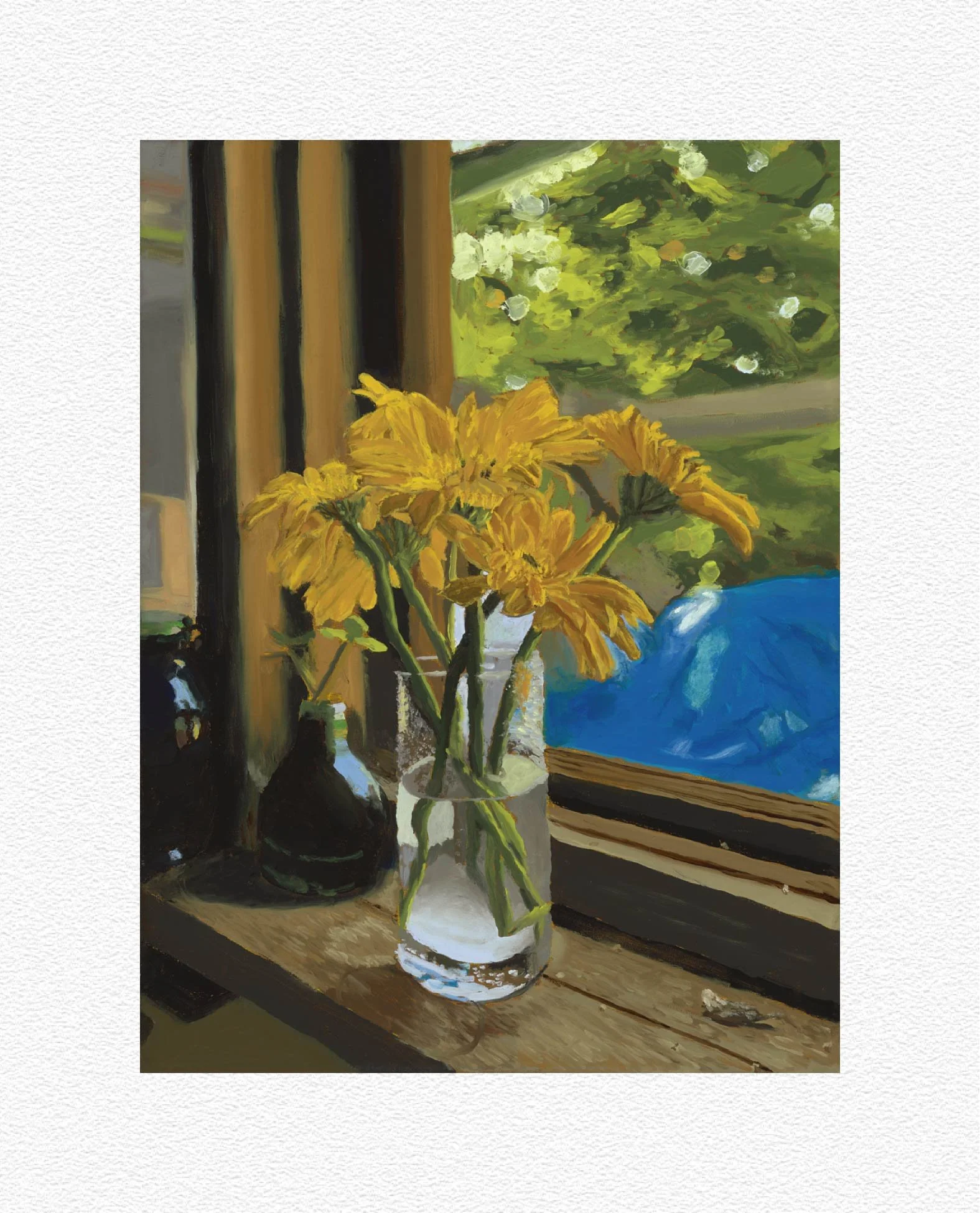 Daisies in the Kitchen Window by Tom Selinske (Archival Print)