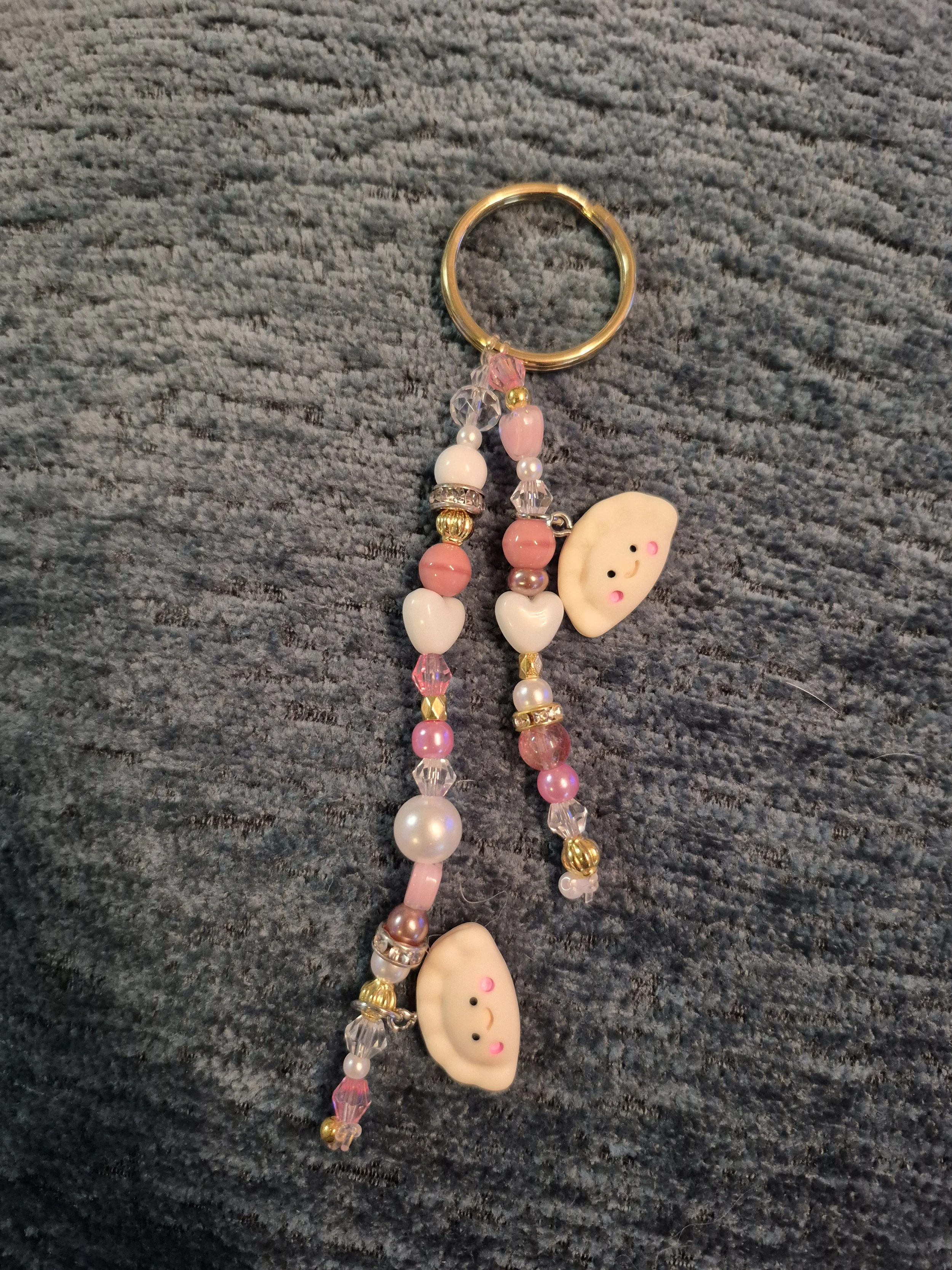 Pierogi Love Keychain