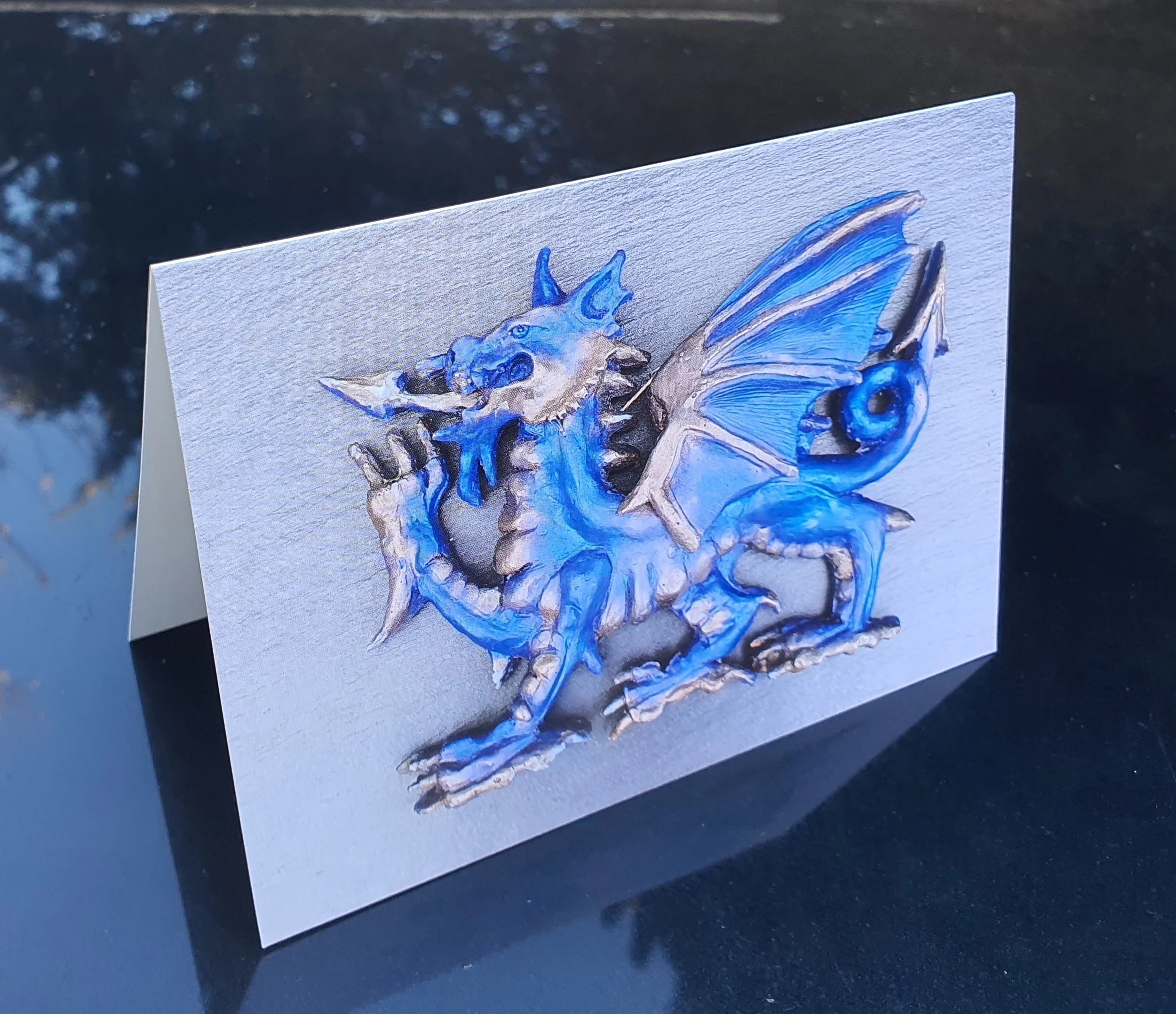 Dragon blank greeting cards (A6, 14.8cm x 10.5cm)