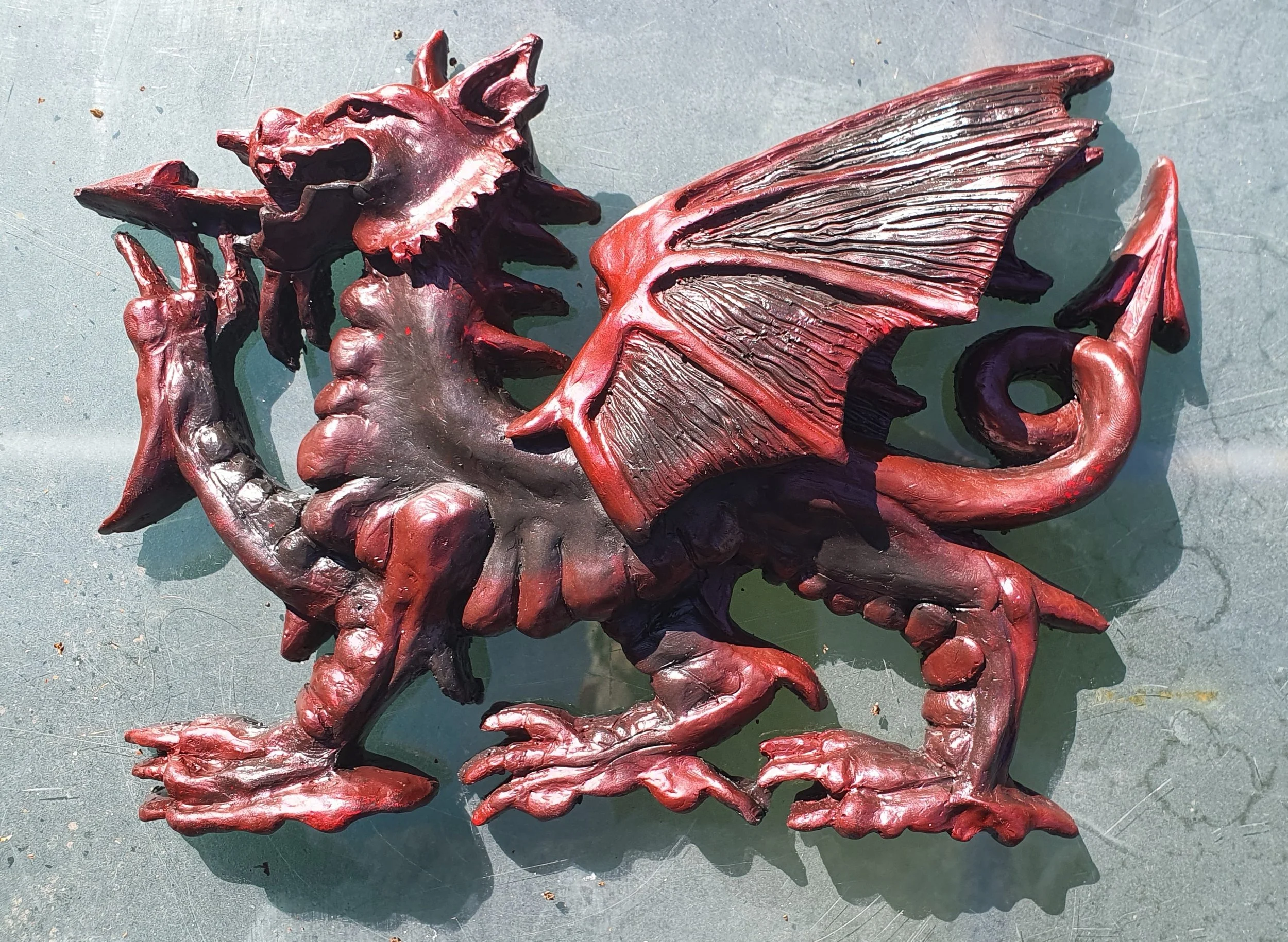 Classic Welsh Dragon  Large (25 x 18 x 4.5 cm)