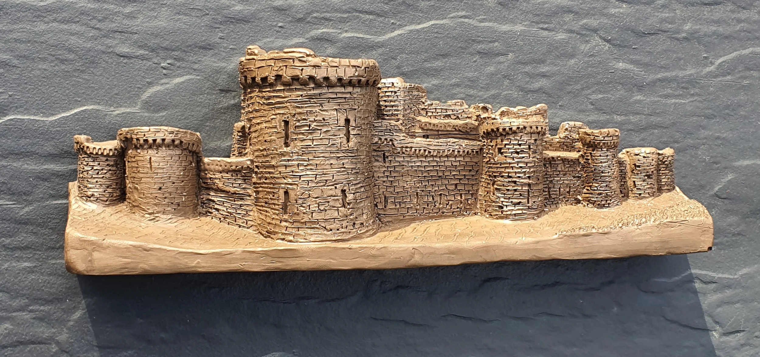 Beaumaris Castle  24cm x 4.5cm x 8cm, 482g