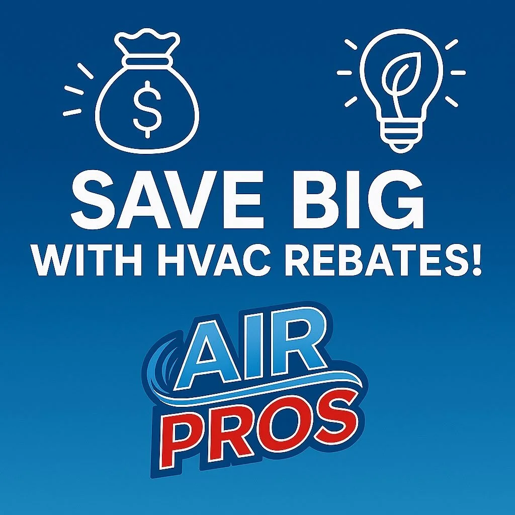 💡 Save Money This Fall with Energy Efficiency Rebates! 💡
Did you know many Florida electric companies are offering high-efficiency rebates for new HVAC system installations?
That means when you upgrade to a modern, energy-efficient system with Air 