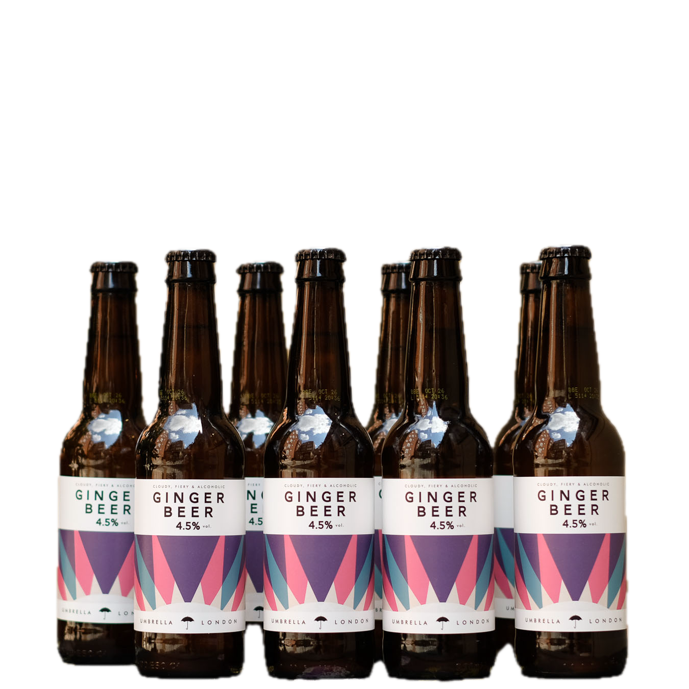 Umbrella Project: Premium Craft Ginger Beer (330ml bottle)