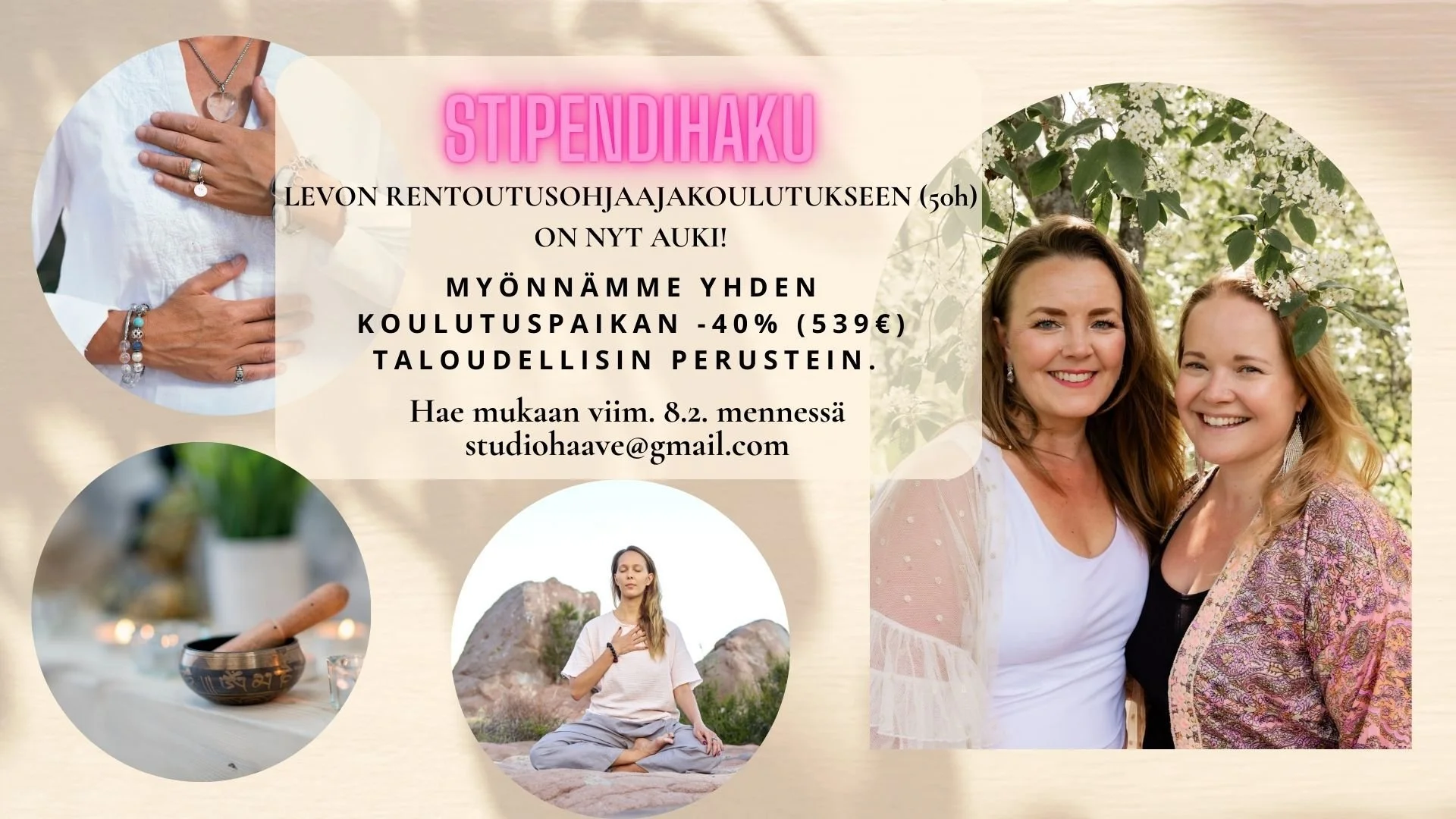 Levon rentoutusohjaajakoulutus (50h) 