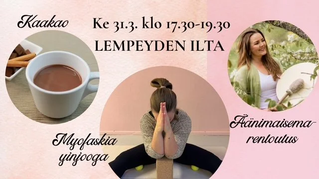 LEMPYDEN ILTA TIISTAINA 31.3. klo 17.30-19.30