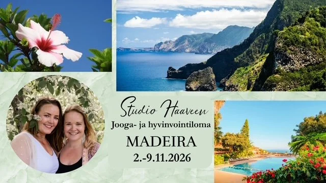 Jooga- ja hyvinvointiloma Madeira