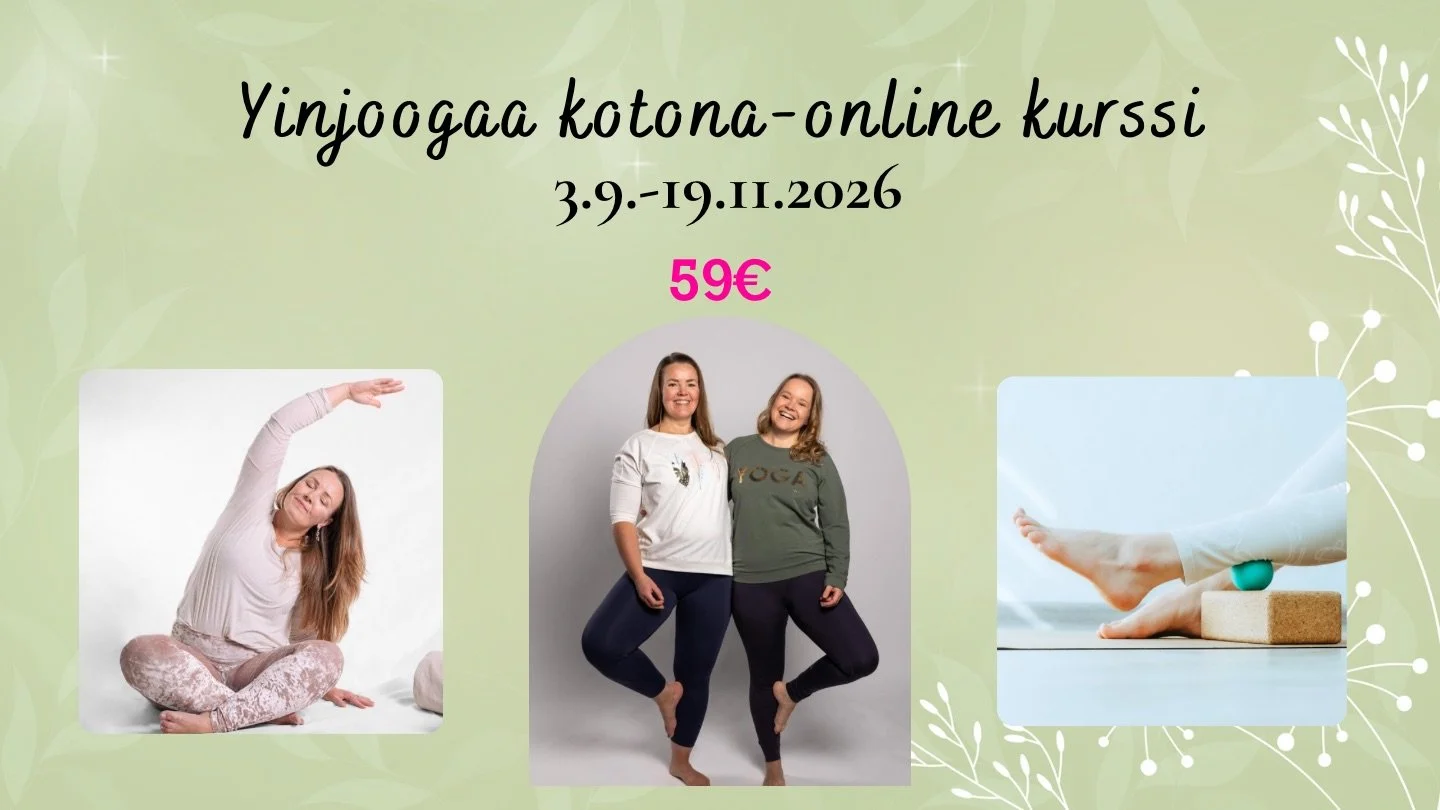 YINJOOGAA KOTONA online Joogakurssi 